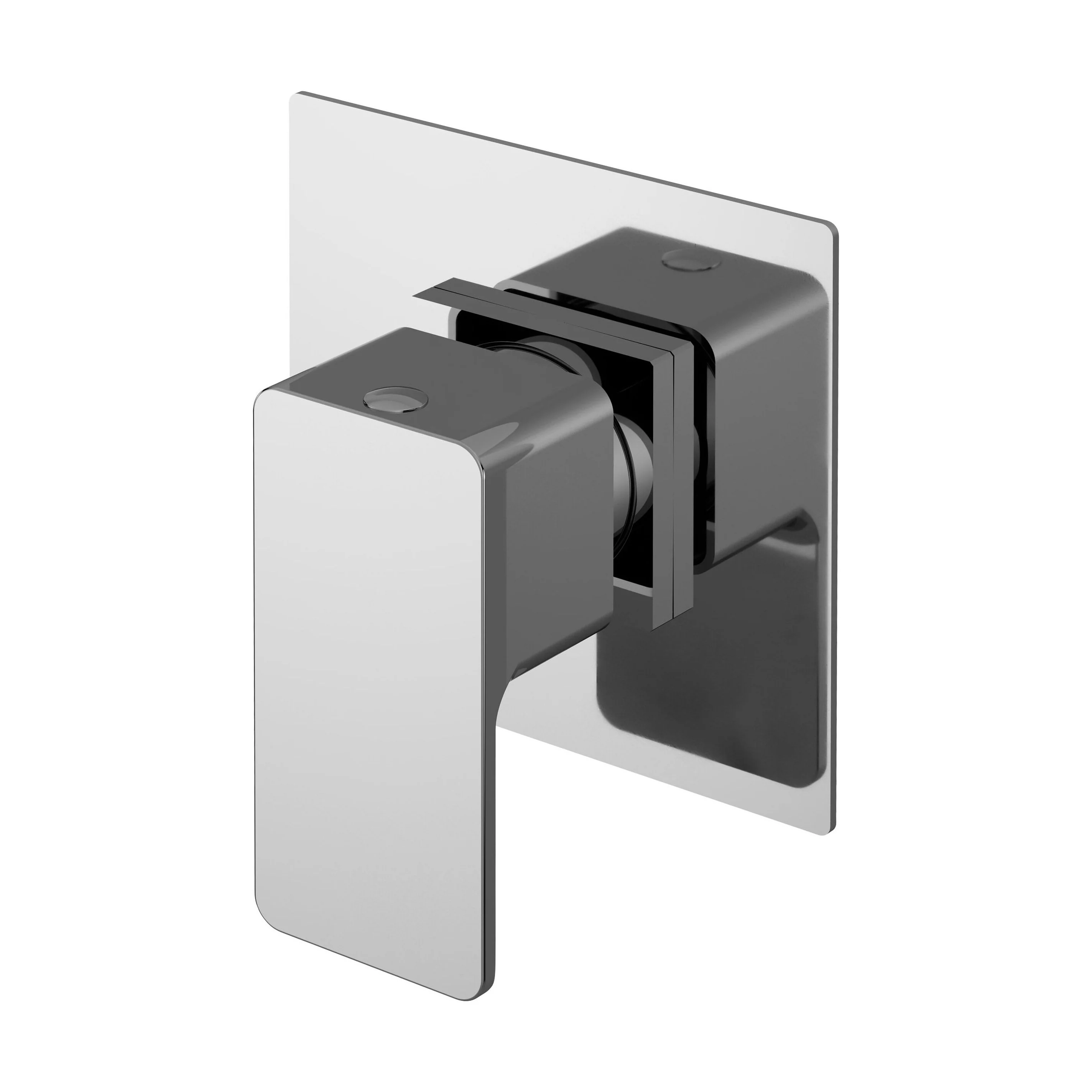 Empire Square Concealed Shower Stop Tap - Chrome - Balterley