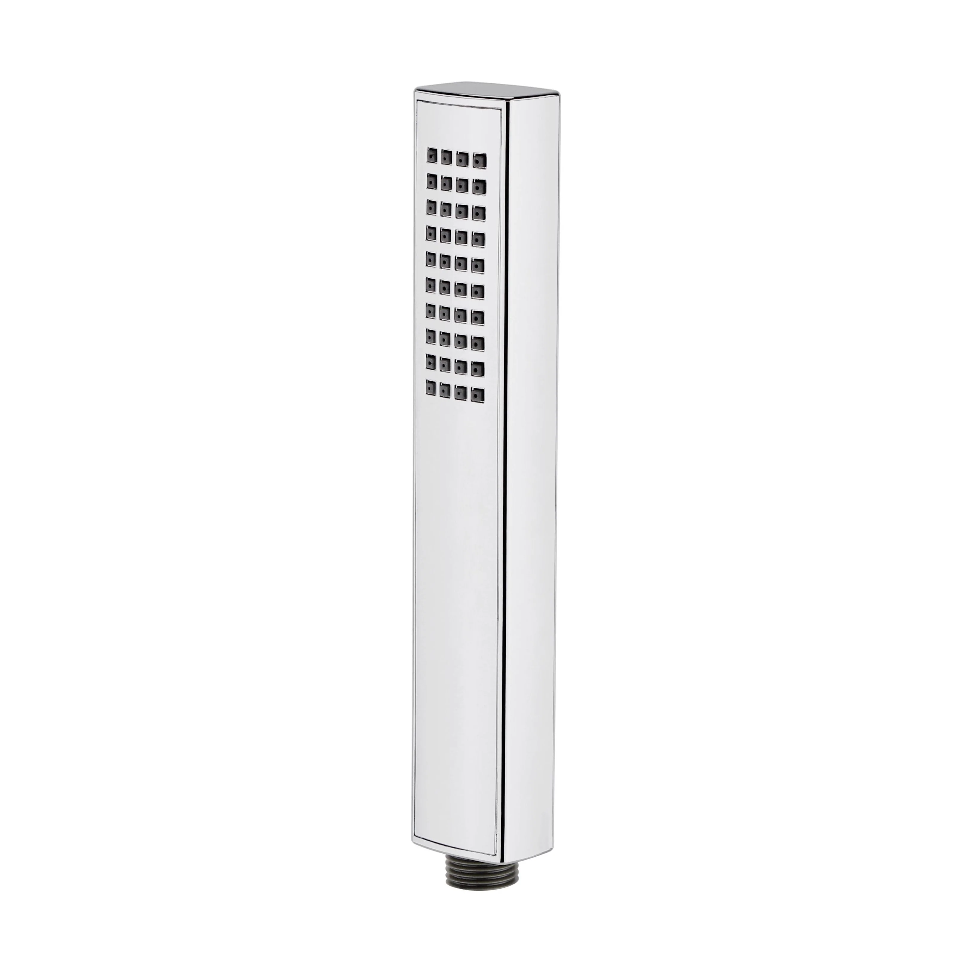 Balterley Contemporary Rectangular Easy Clean Shower Handset - Chrome