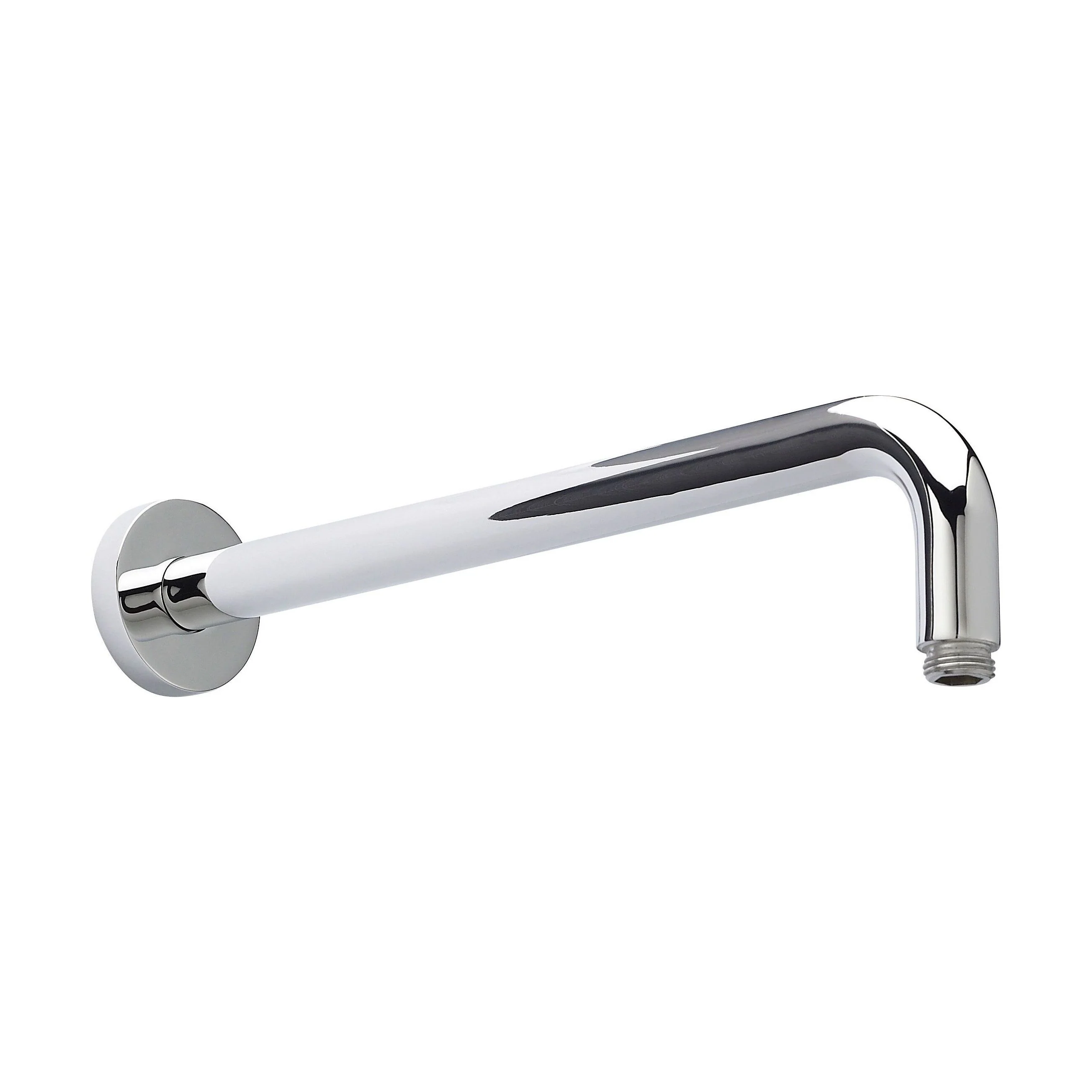 Balterley Round Wall Mount Shower Arm - 345mm - Chrome