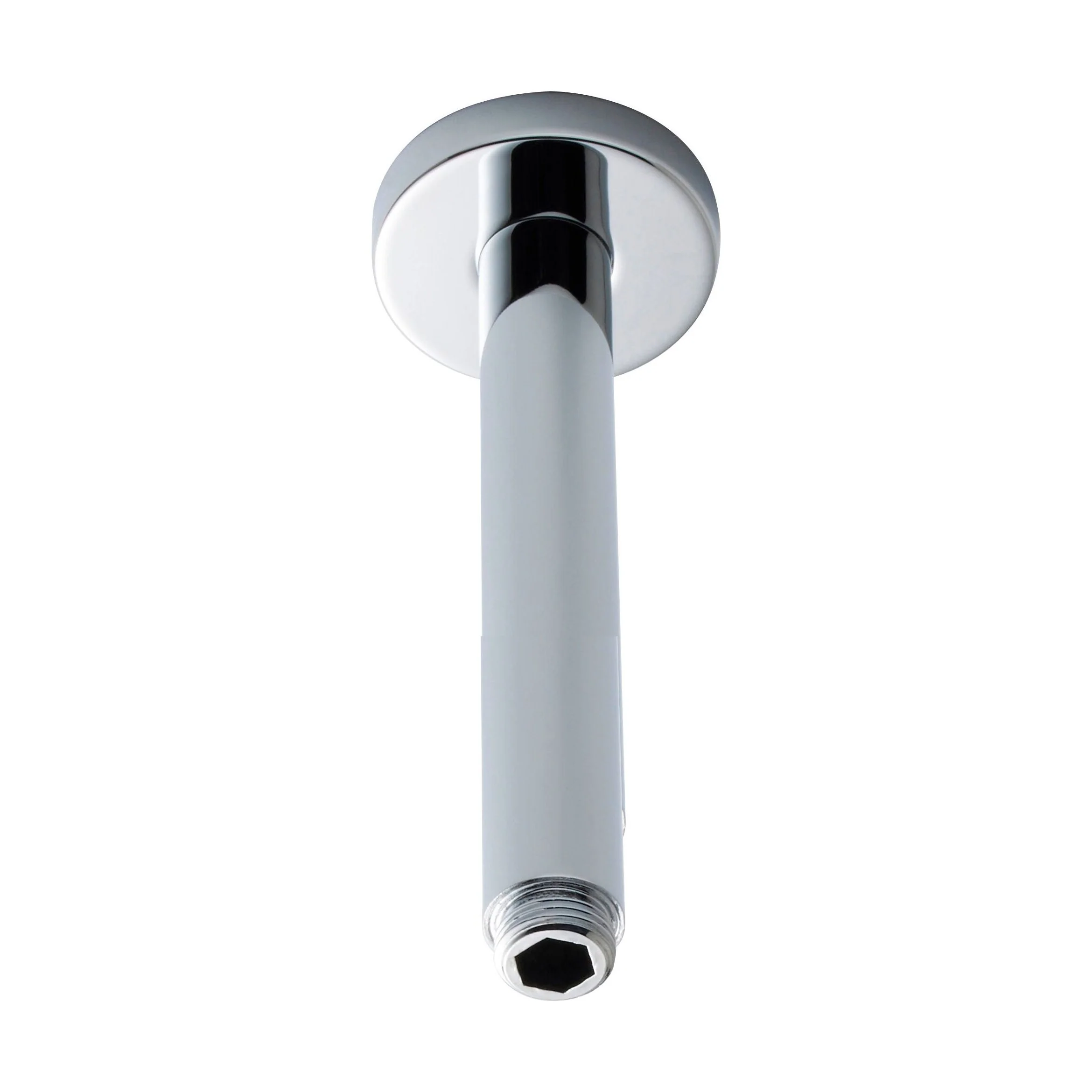 Balterley Round Ceiling Mount Shower Arm - 300mm - Chrome