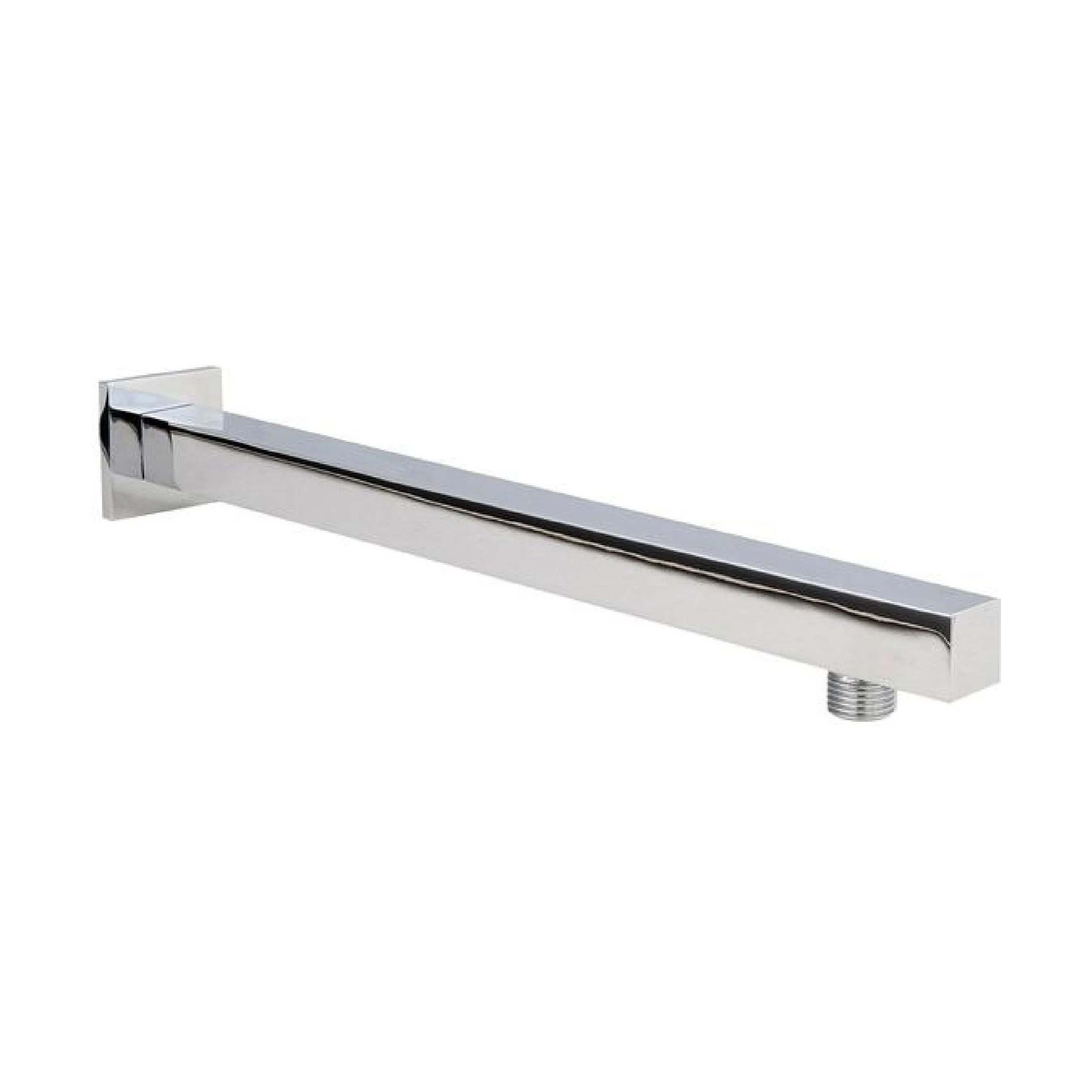 Balterley Square Wall Mount Shower Arm - 360mm - Chrome