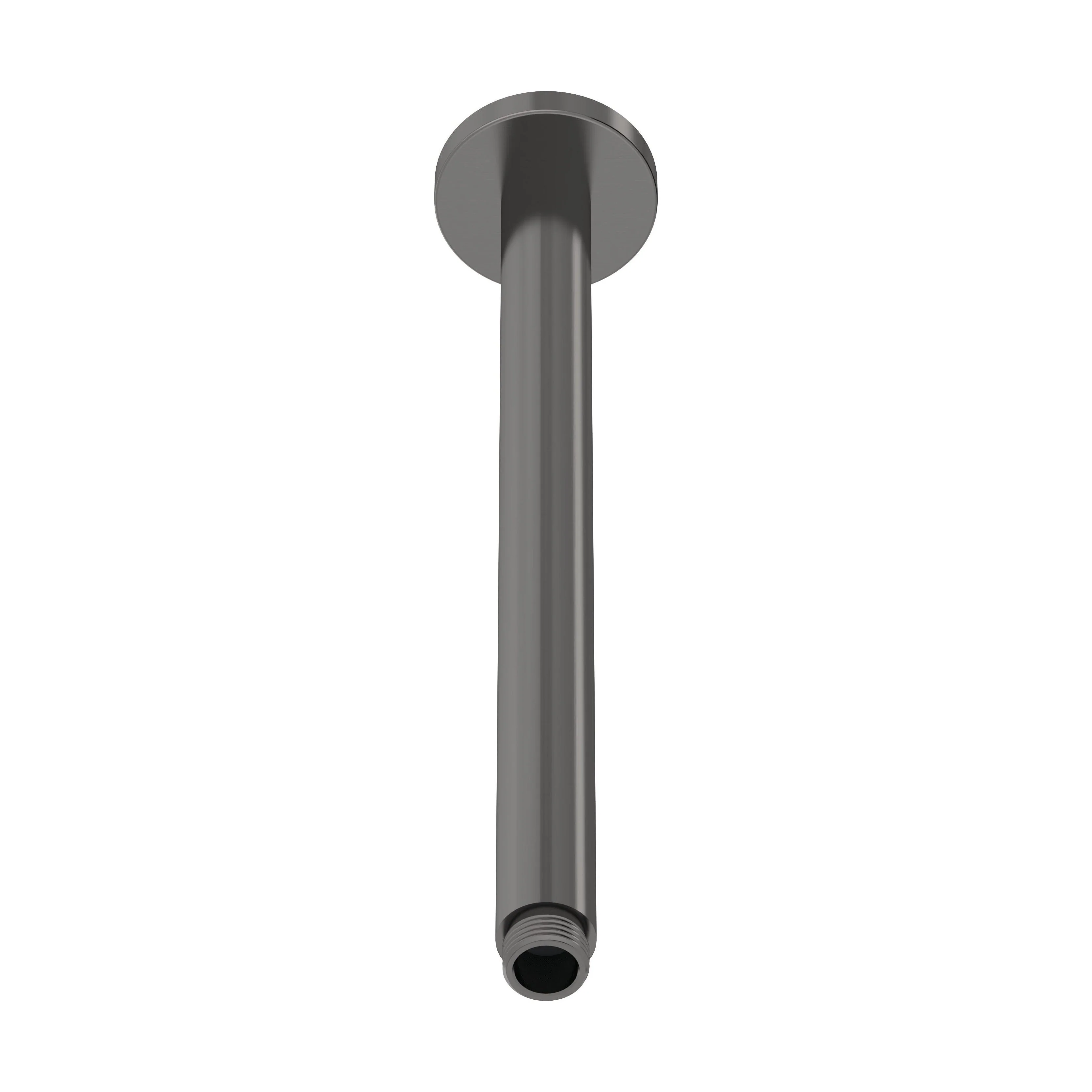 Balterley Round Ceiling Mount Shower Arm - 300mm - Brushed Pewter