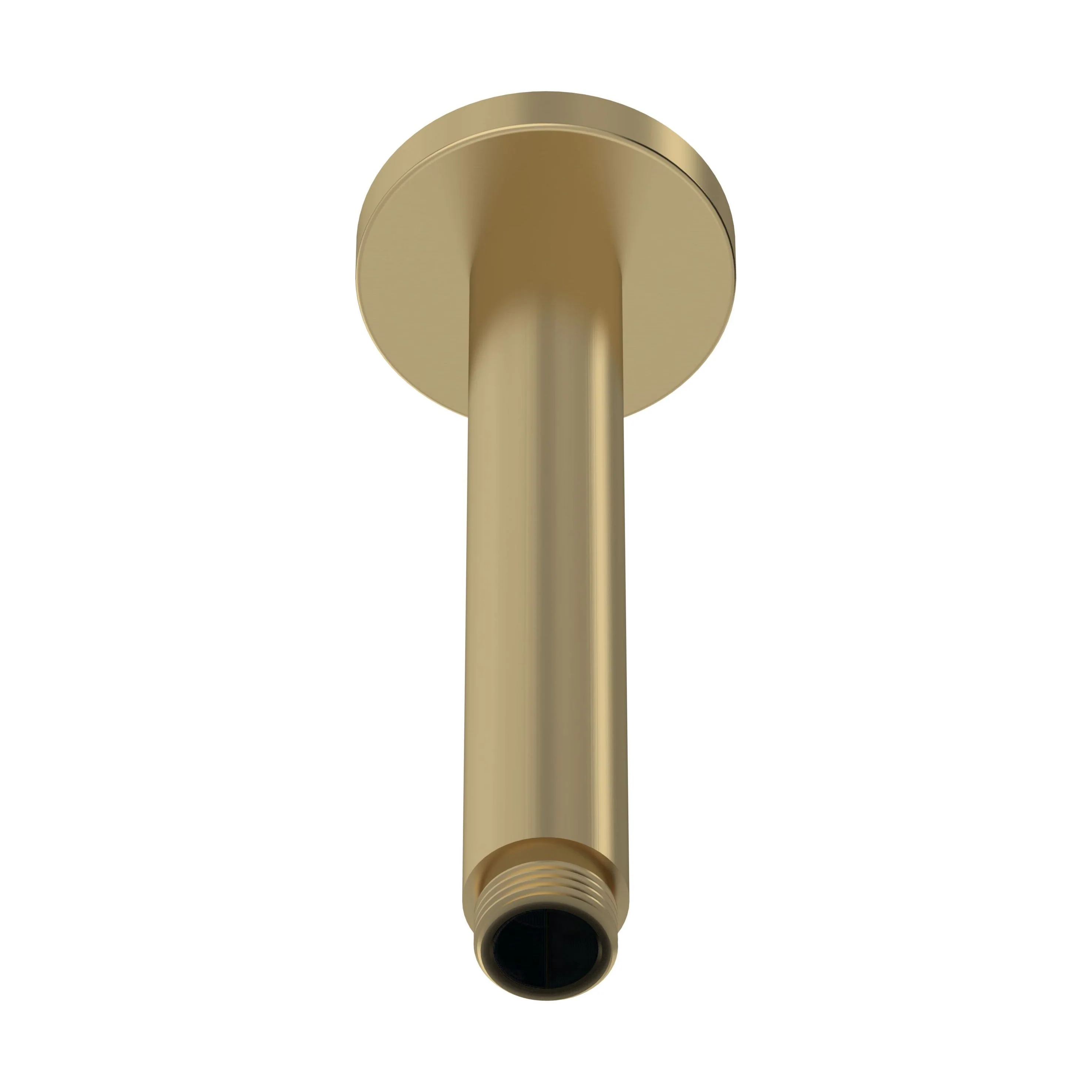 Balterley Round Ceiling Mount Shower Arm - 150mm - Brushed Brass