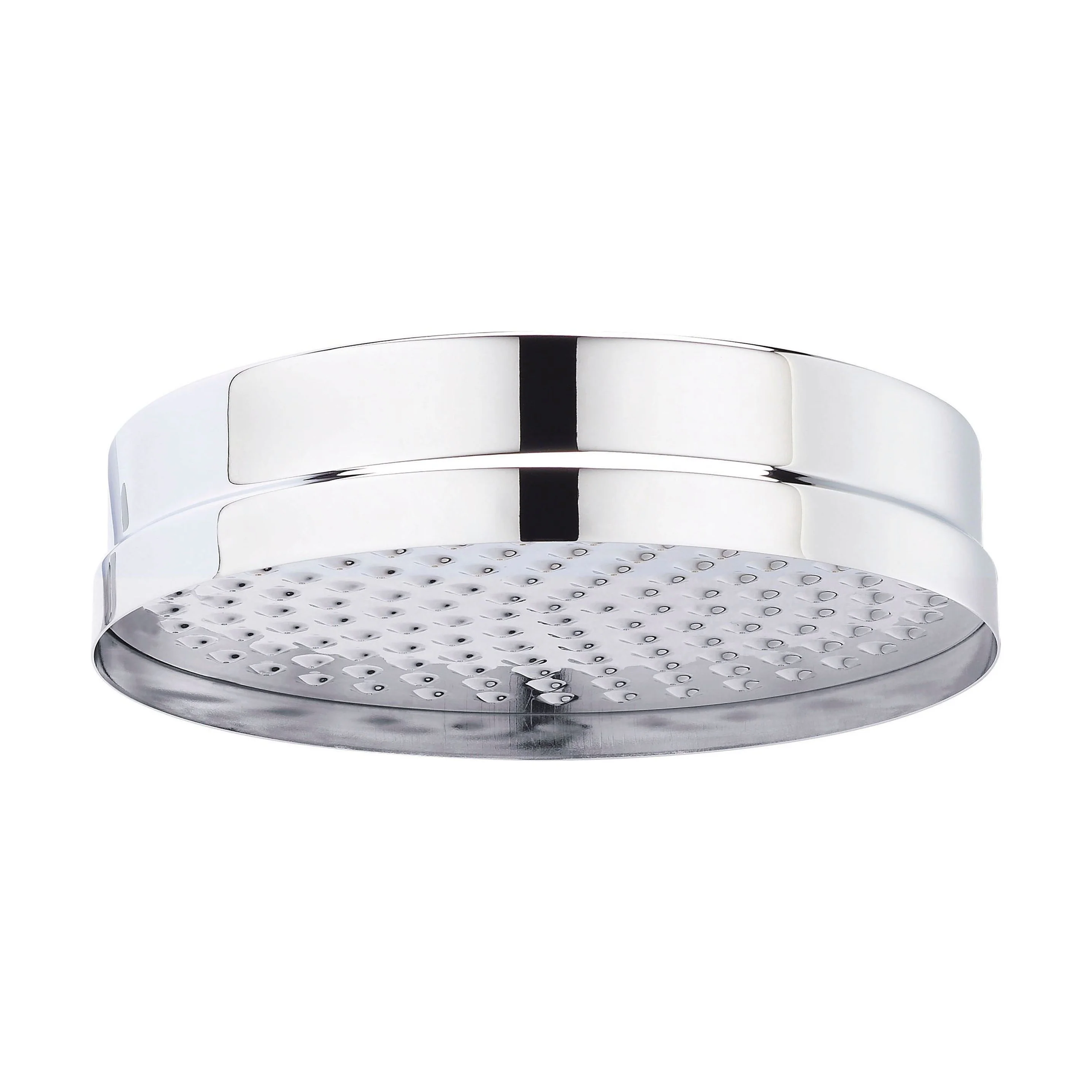 Balterley Traditional Apron Fixed Shower Head 200mm, Round Design with Excellent Flow Rate - Chrome Finish