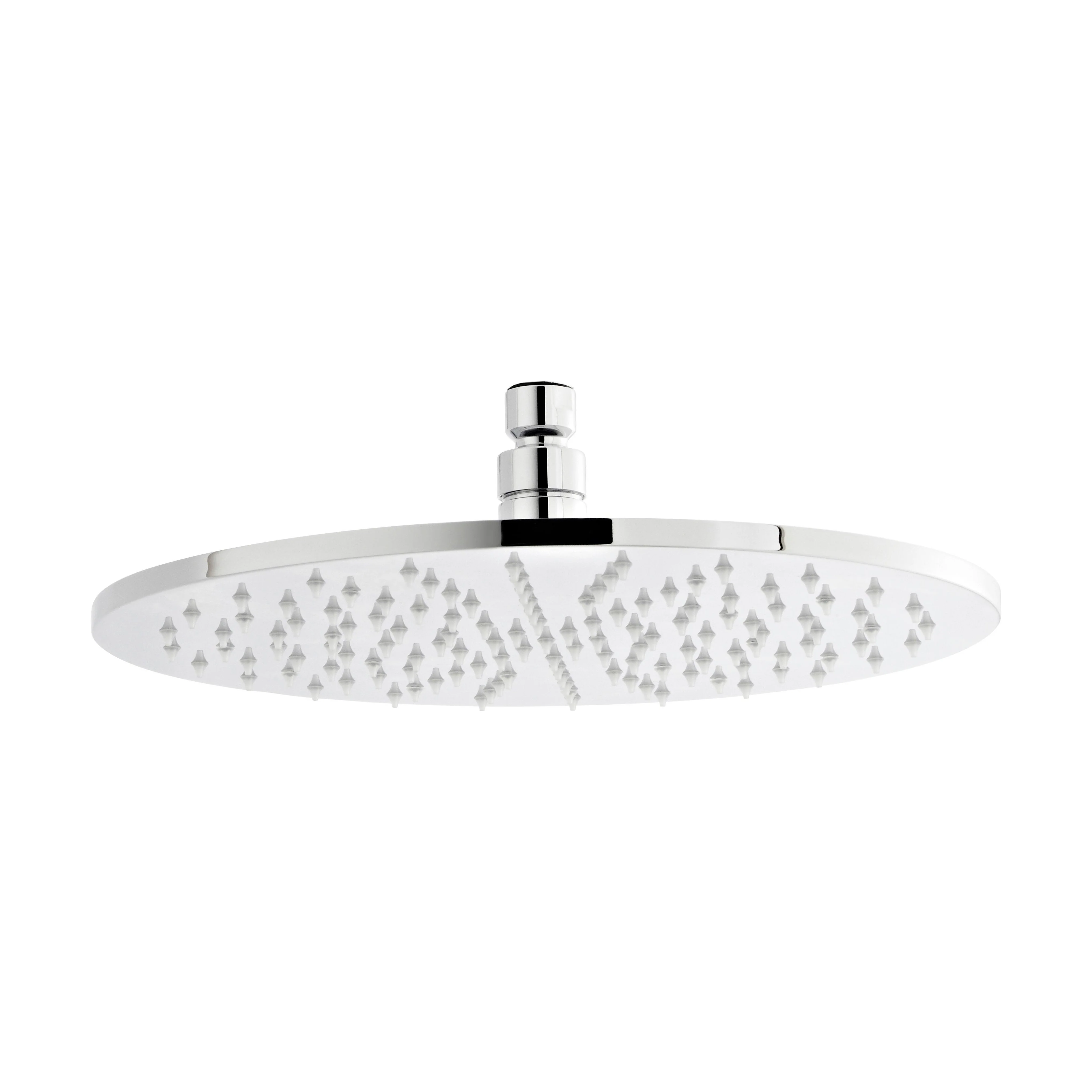 Round LED Fixed Shower Head, 300mm - Chrome