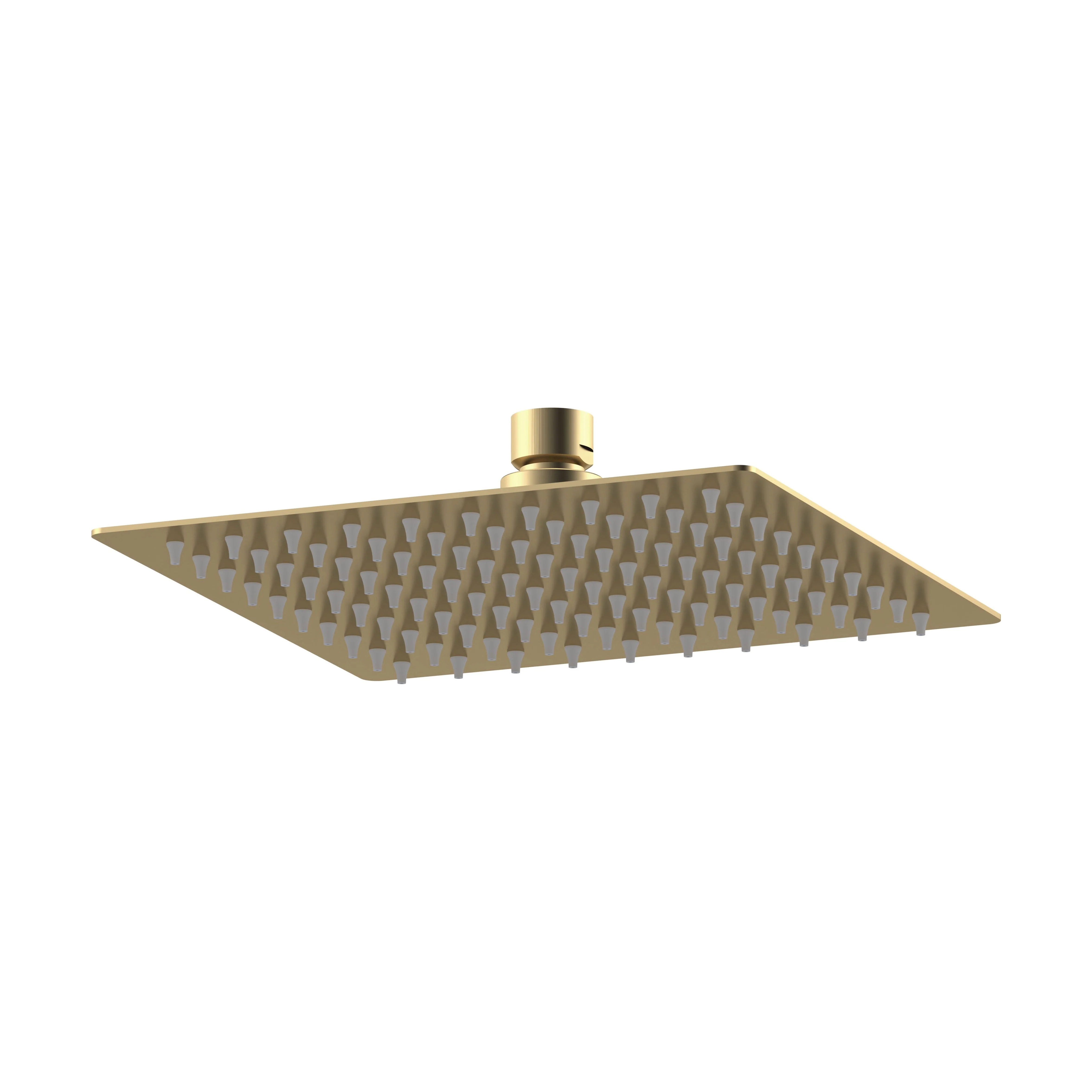 Square Fixed Head, 200mm - Matt Black - Image 3