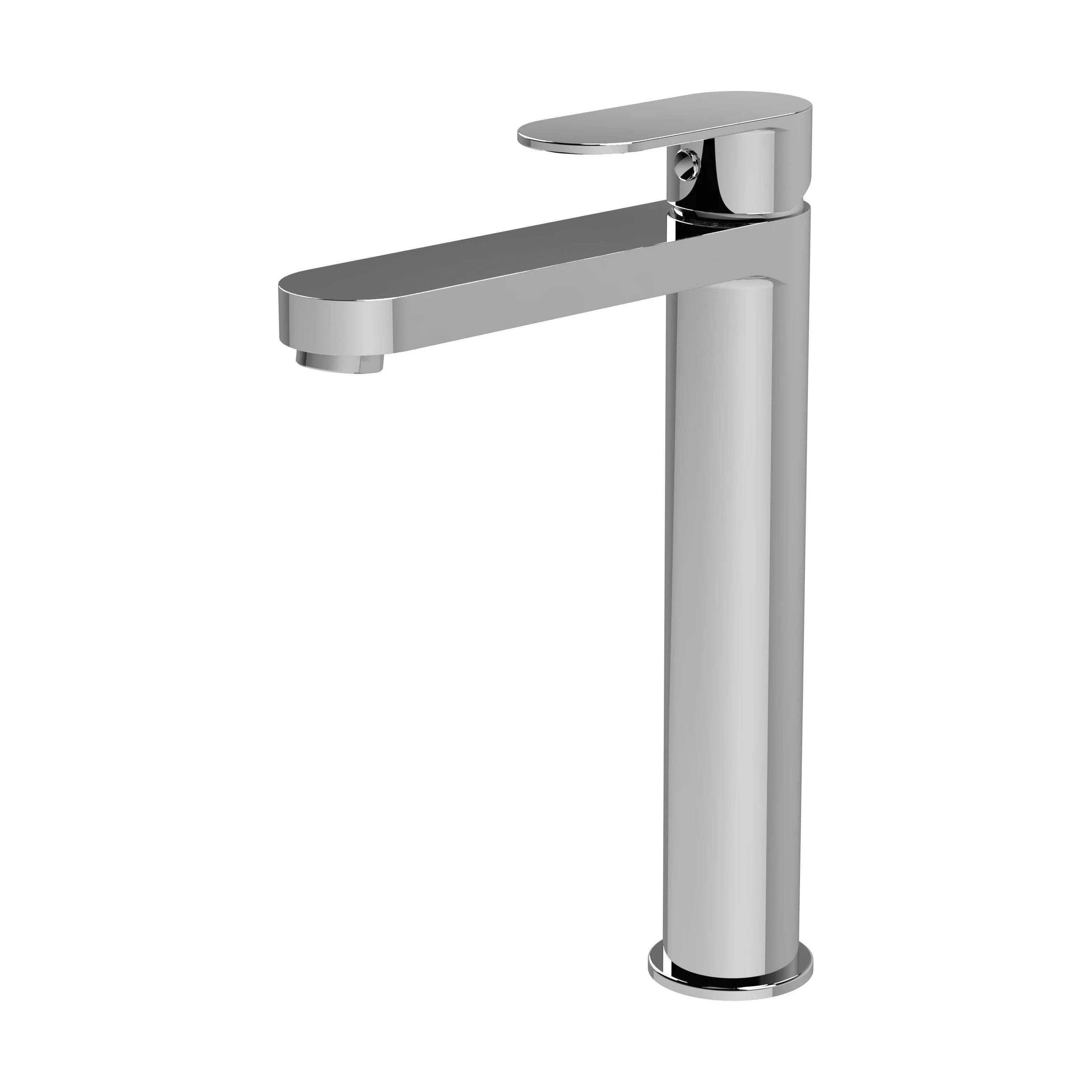 Balterley Cascade Round Tall Mono Basin Mixer Tap - Chrome