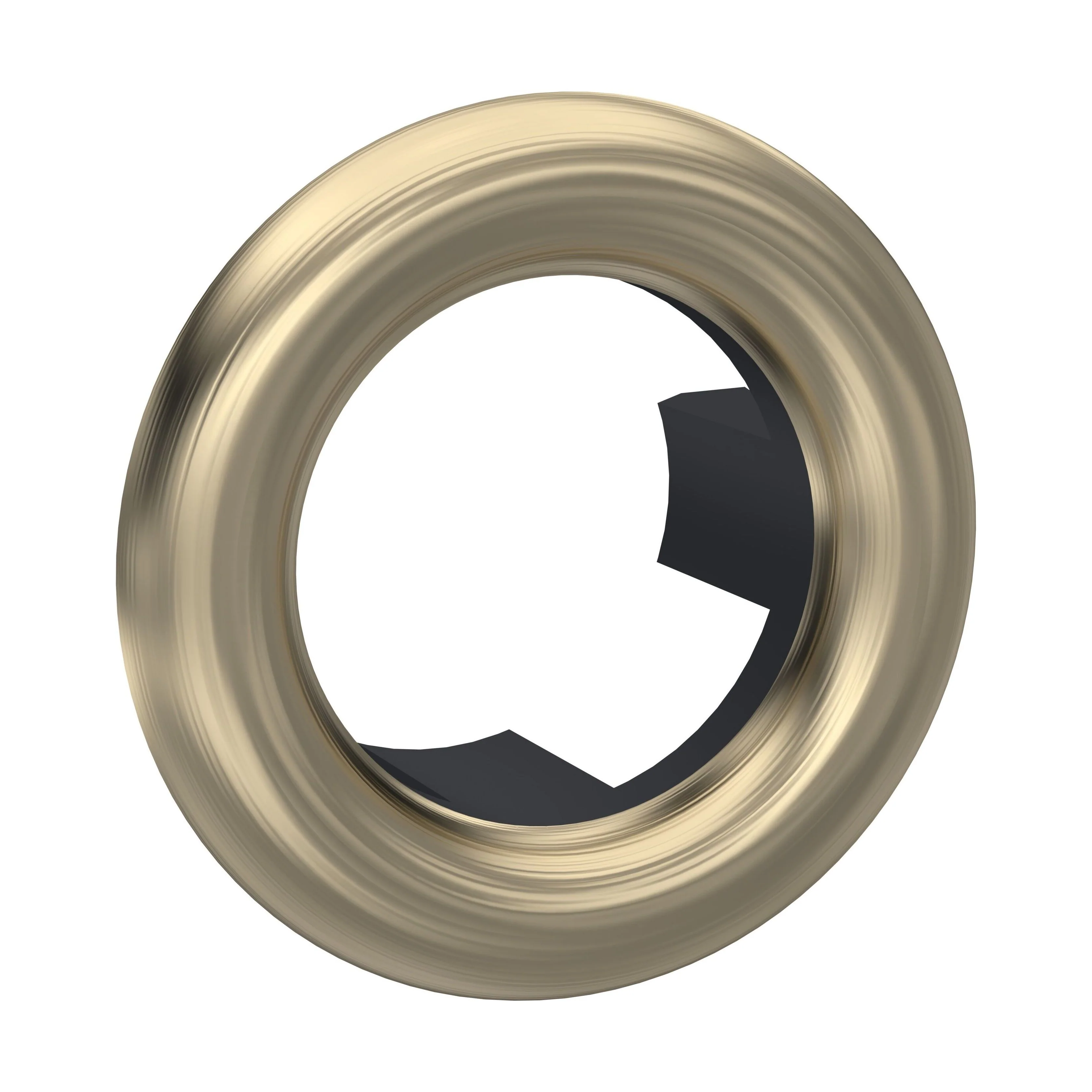 Contemporary Ceramic Accessories Modern Round Basin Overflow Cover - Image 19