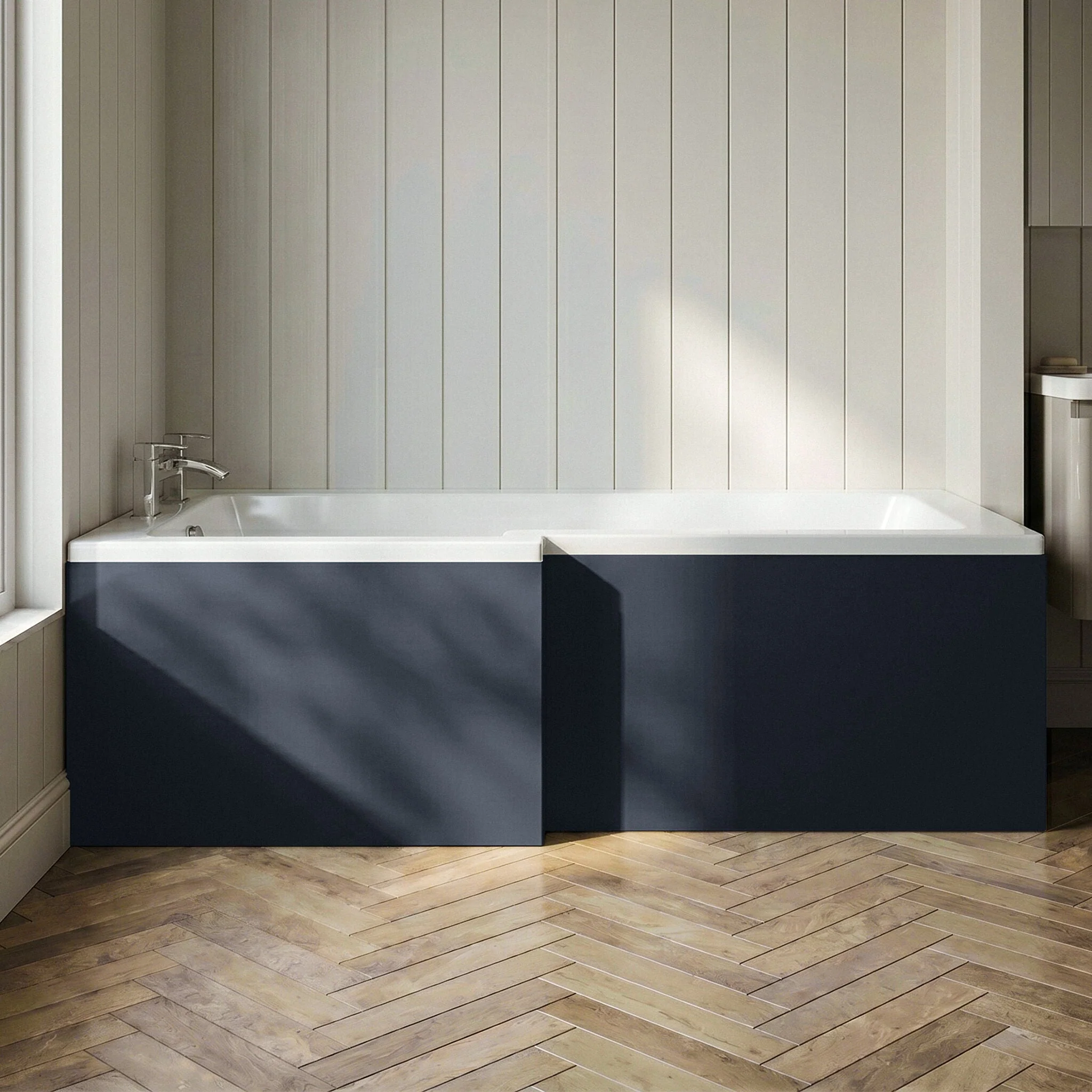 Chartley 1700mm Square Bath Front Panel - Choice of Colour - Image 19