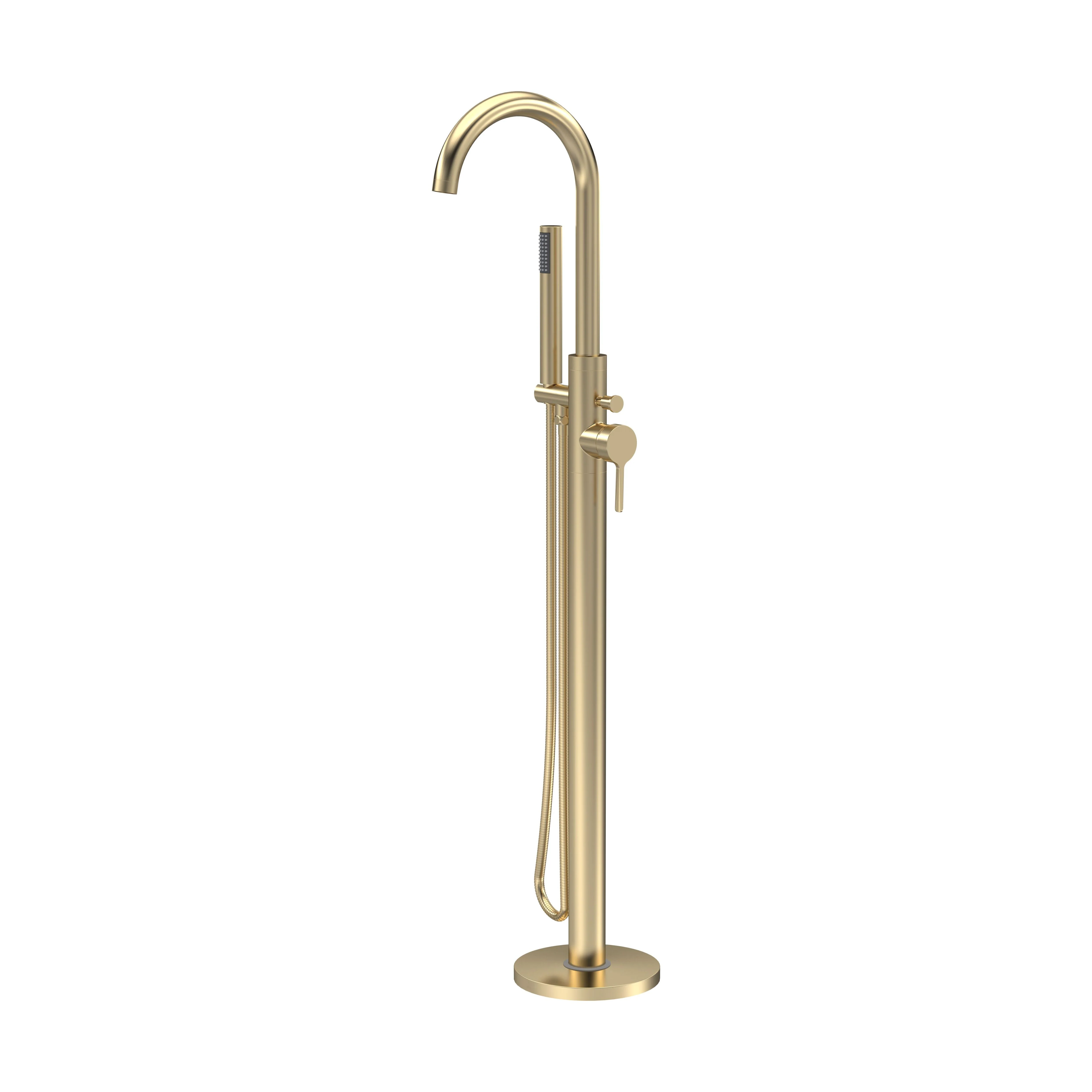 Levedale Floor Standing Bath Shower Mixer Tap with Shower Kit - Choice of Colour - Image 3