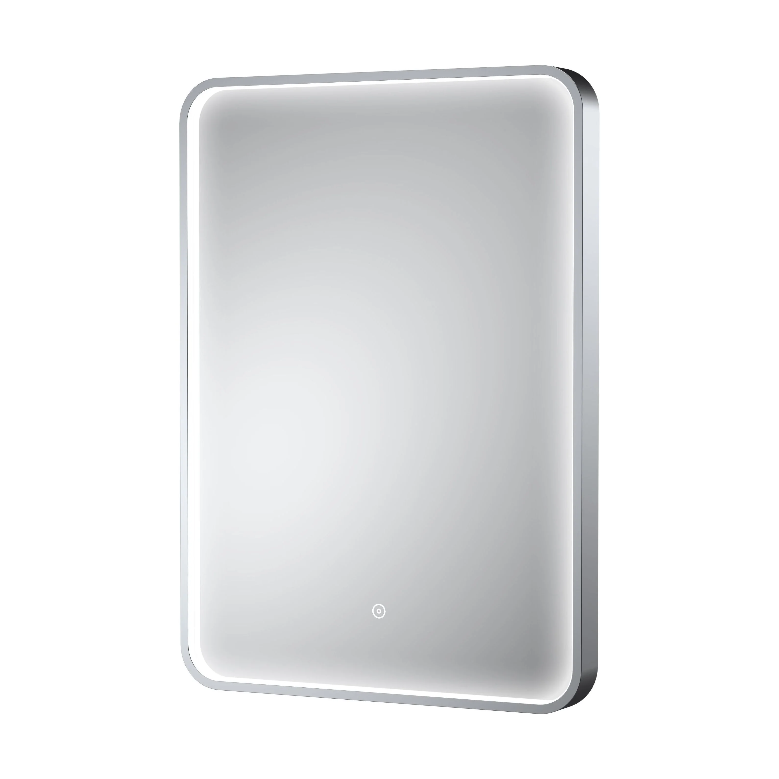 Quixhill Contemporary Inset Framed LED Touch Sensor Mirror with De-mister Pad, 700 x 500mm - Choice of Colour - Image 6