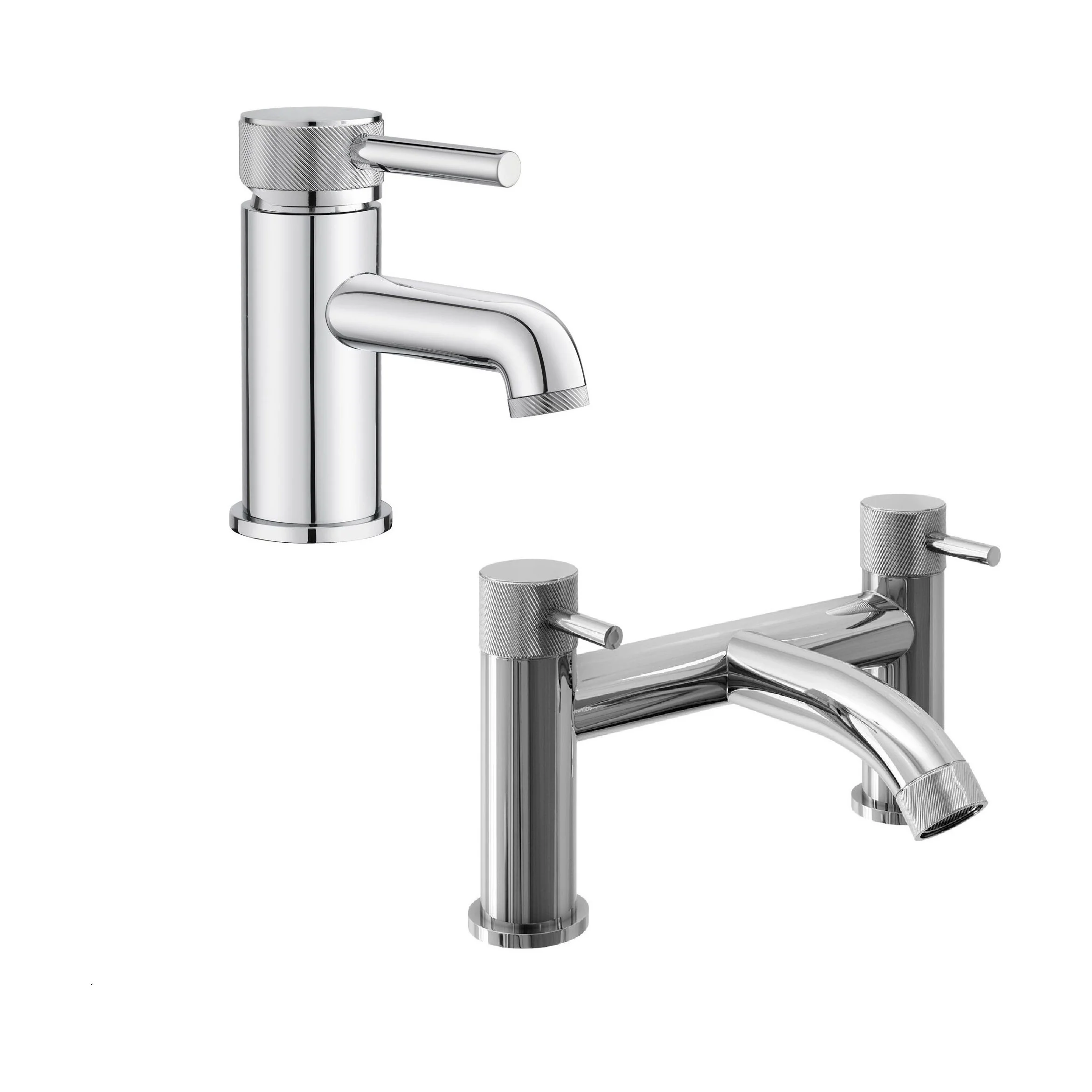 Contemporary Mono Basin Mixer Tap - Choice of Bath Tap Type and Colour