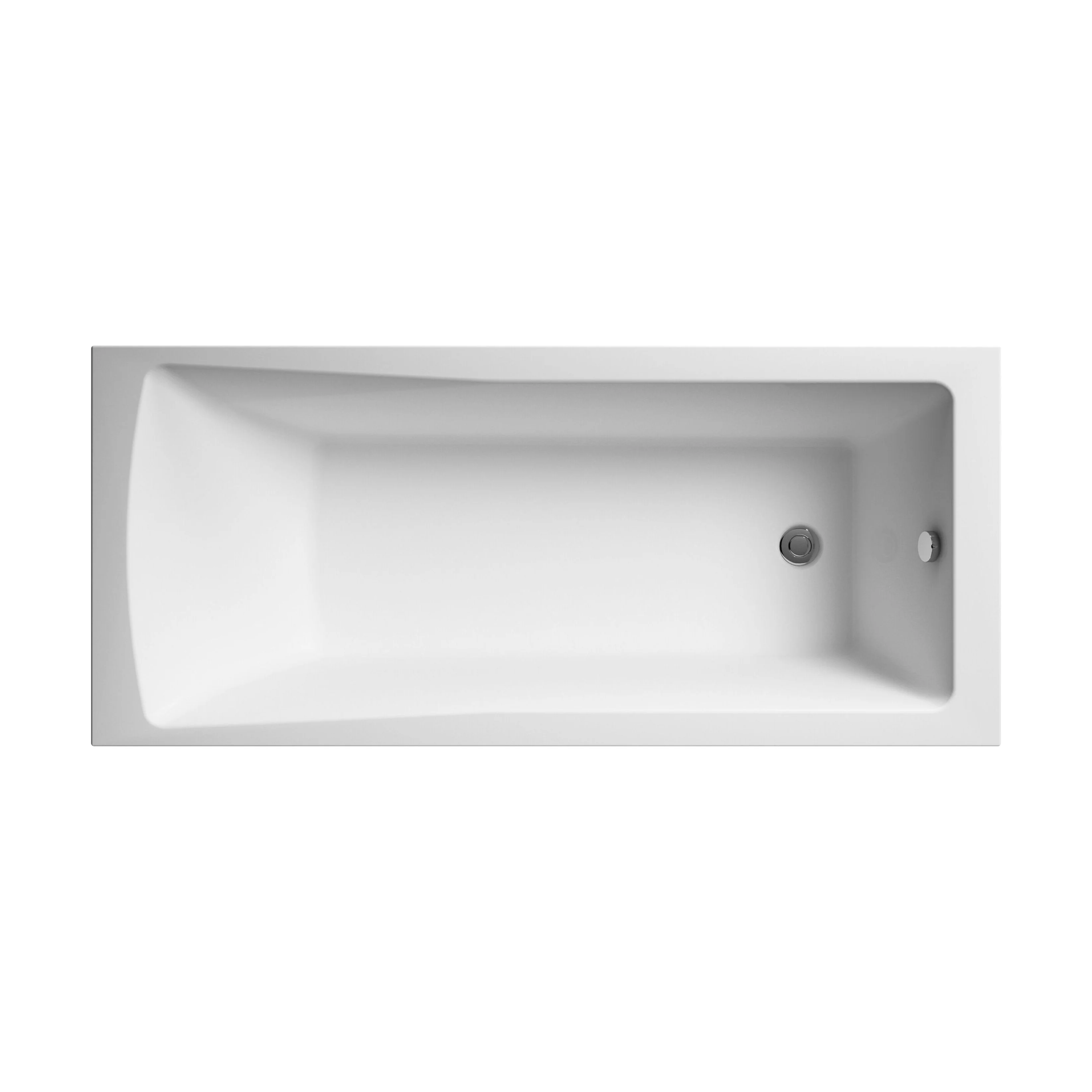 Contemporary Square Single Ended Bath Tub & Leg Set - Multiple Sizes - Image 20