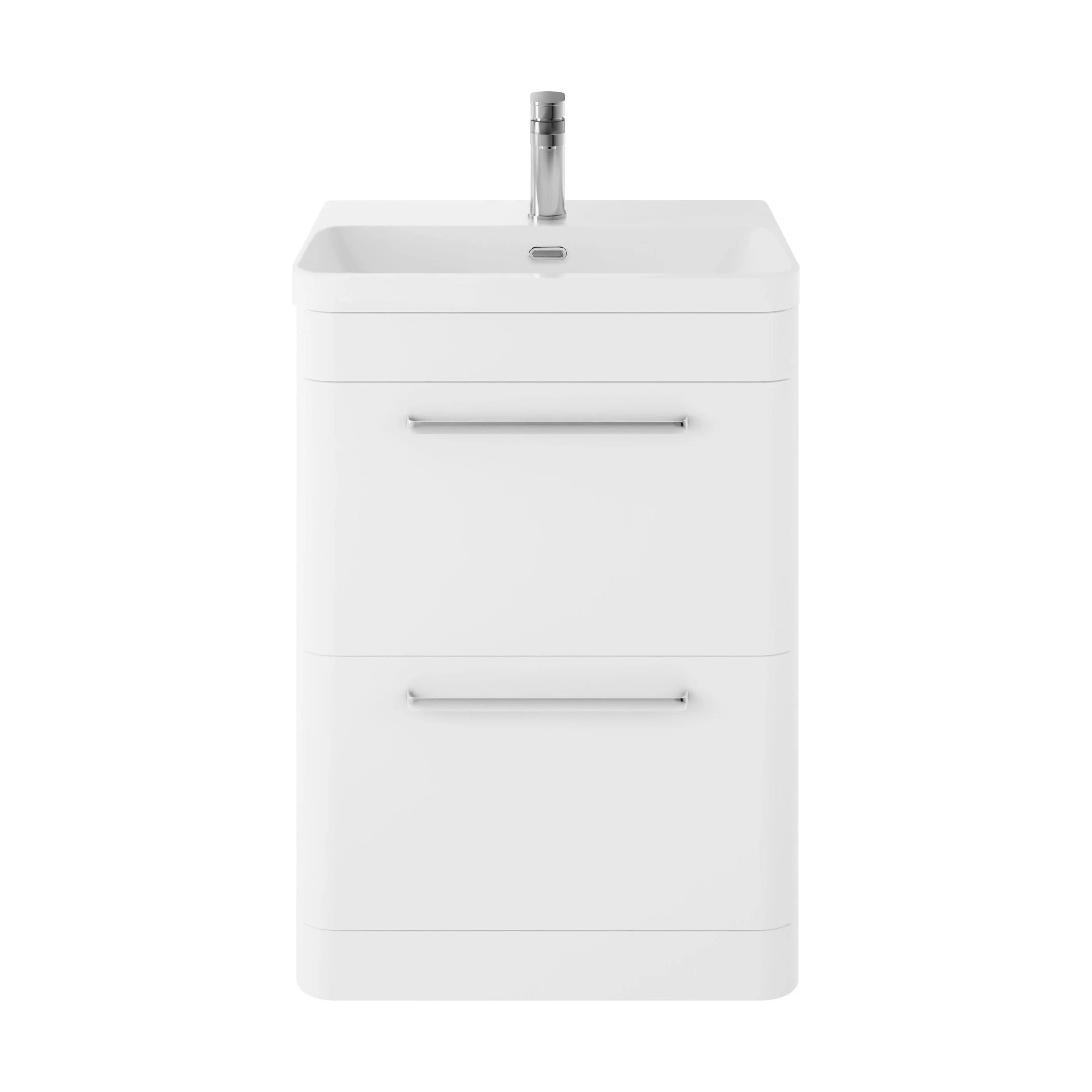 Croxden Modern Floor Standing Vanity Basin Unit with Soft Close Drawers - 600mm or 800mm - Image 33