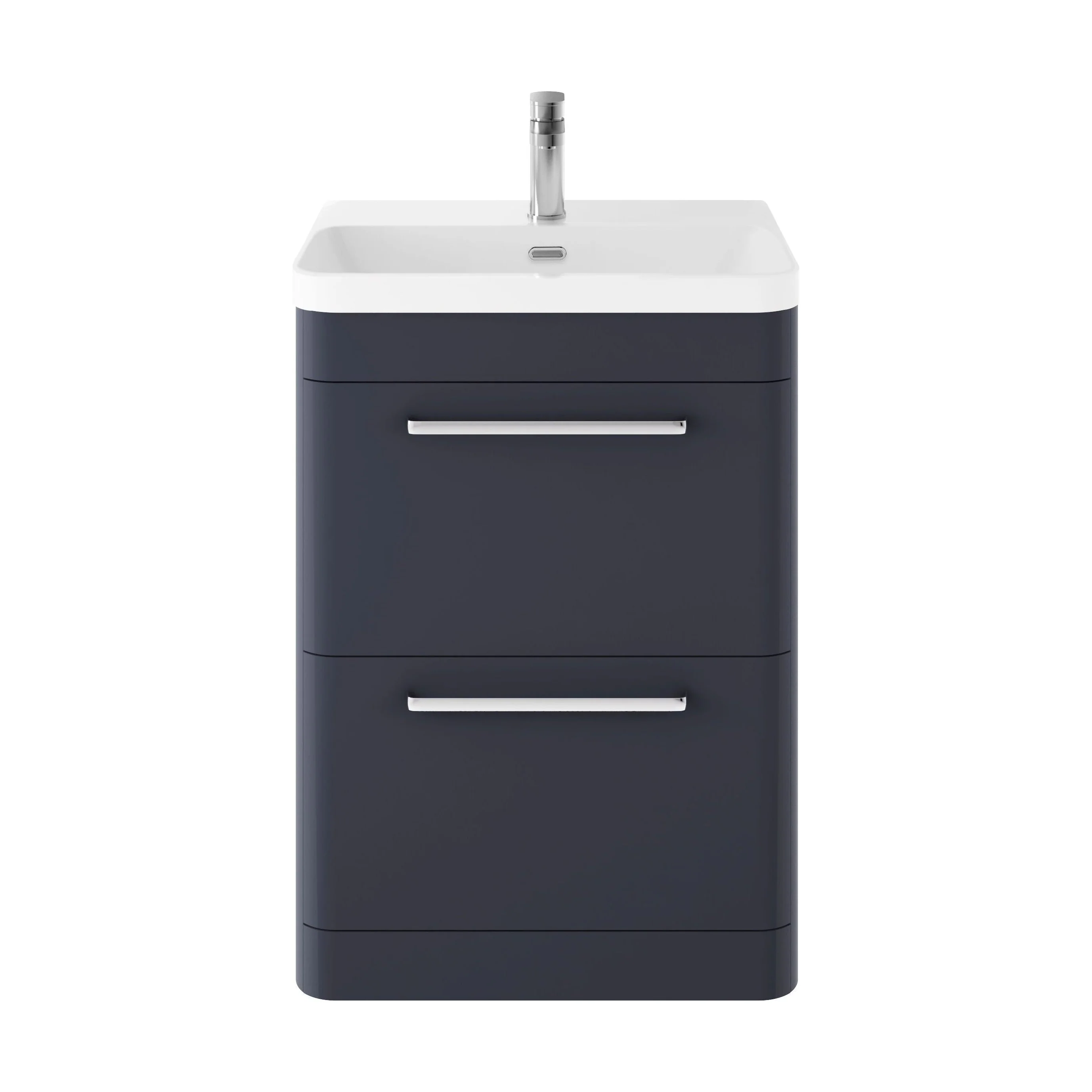 Croxden Modern Floor Standing Vanity Basin Unit with Soft Close Drawers - 600mm or 800mm - Image 37
