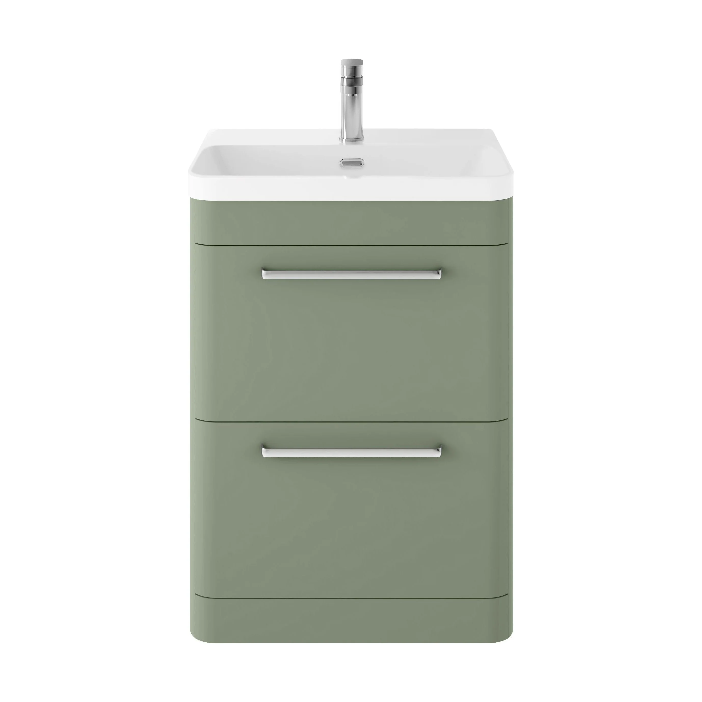 Croxden Modern Floor Standing Vanity Basin Unit with Soft Close Drawers - 600mm or 800mm - Image 39