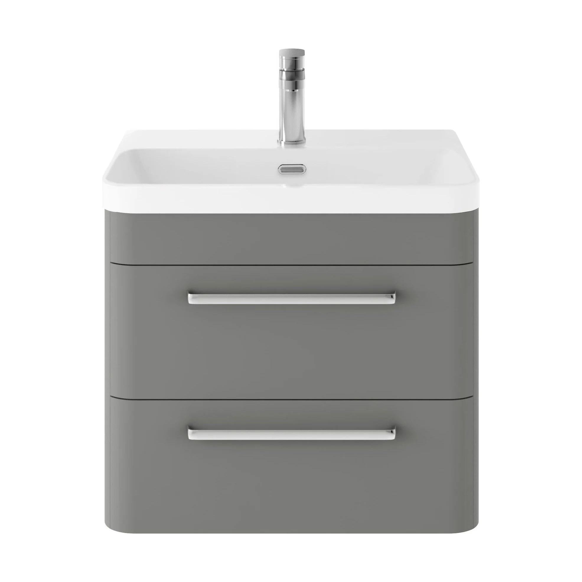 Croxden Modern Wall Hung Vanity Basin Unit with Soft Close Drawers - 600mm or 800mm - Image 35