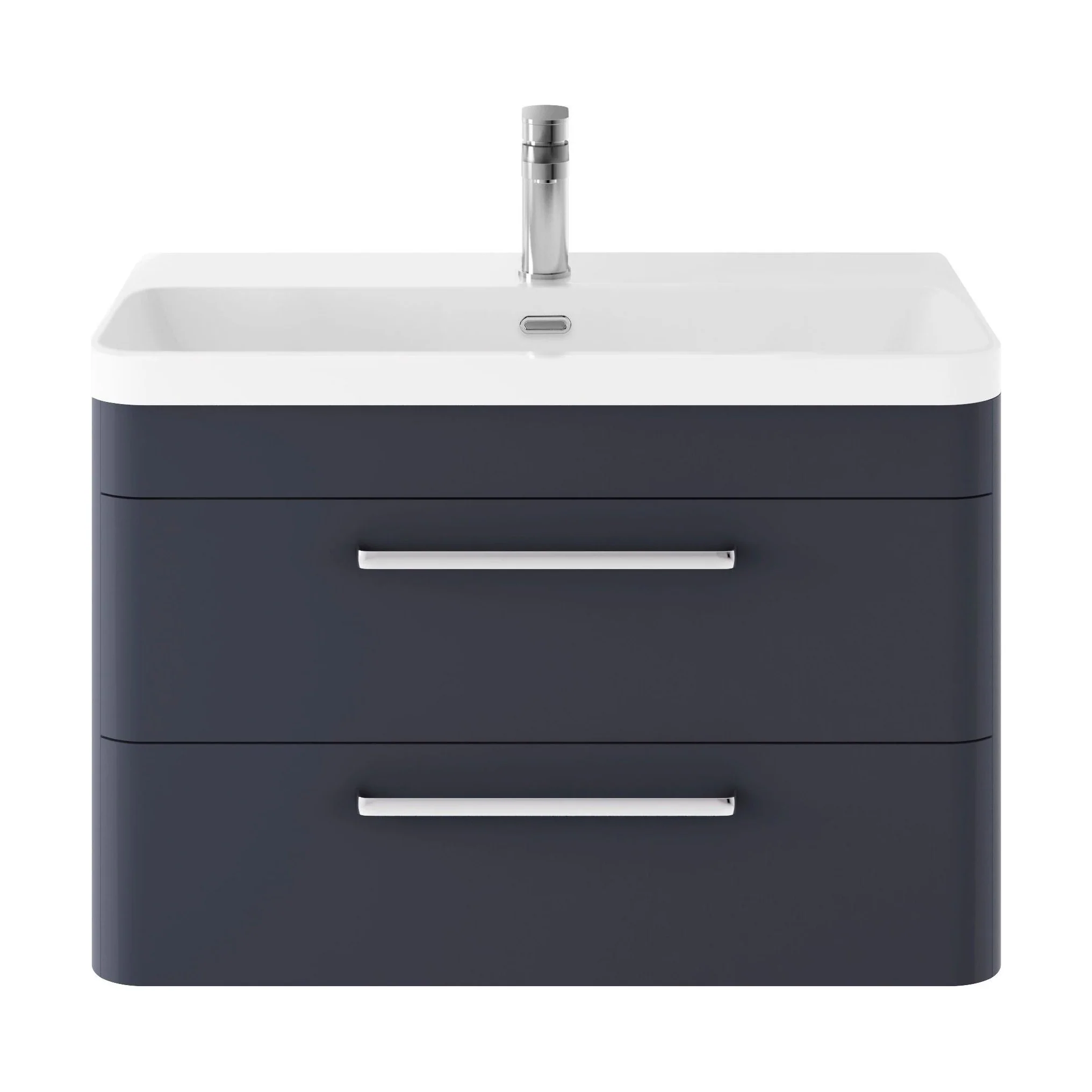 Croxden Modern Wall Hung Vanity Basin Unit with Soft Close Drawers - 600mm or 800mm - Image 38