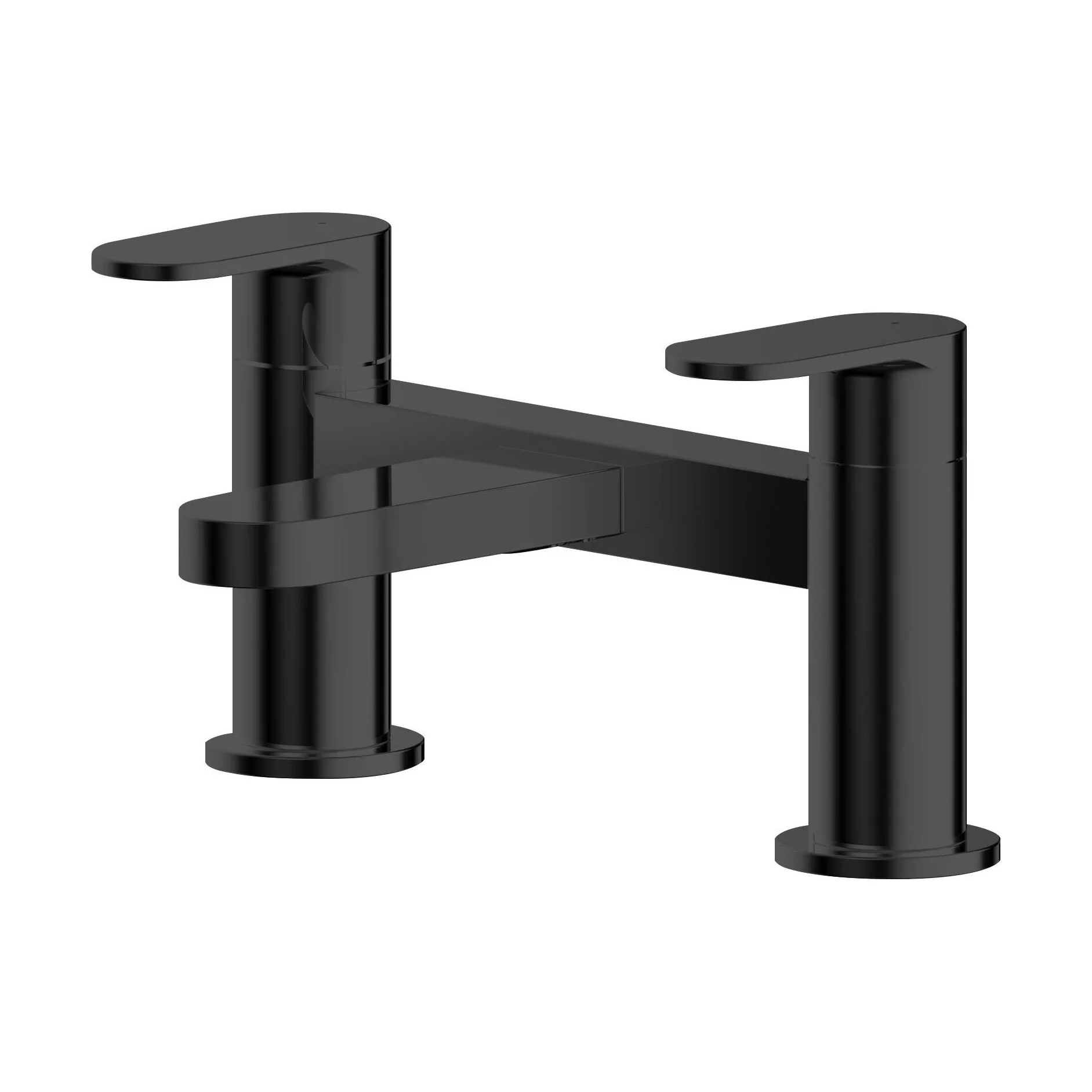 Enville Dual Lever Round Deck Mounted Bath Filler Tap – Choice of Finish - Image 3