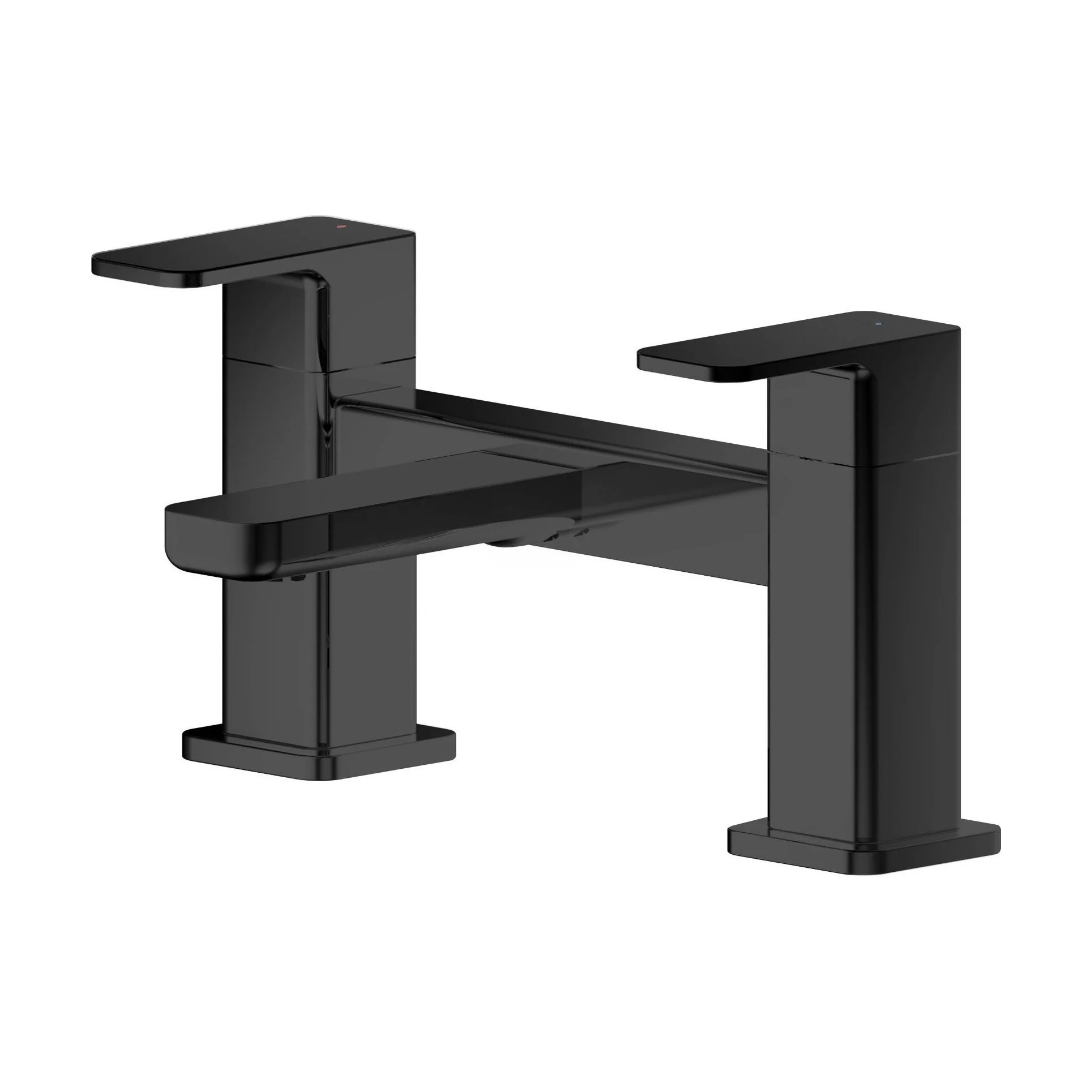 Swinscoe Dual Lever Square Deck Mounted Bath Filler Tap – Choice of Finish - Image 8