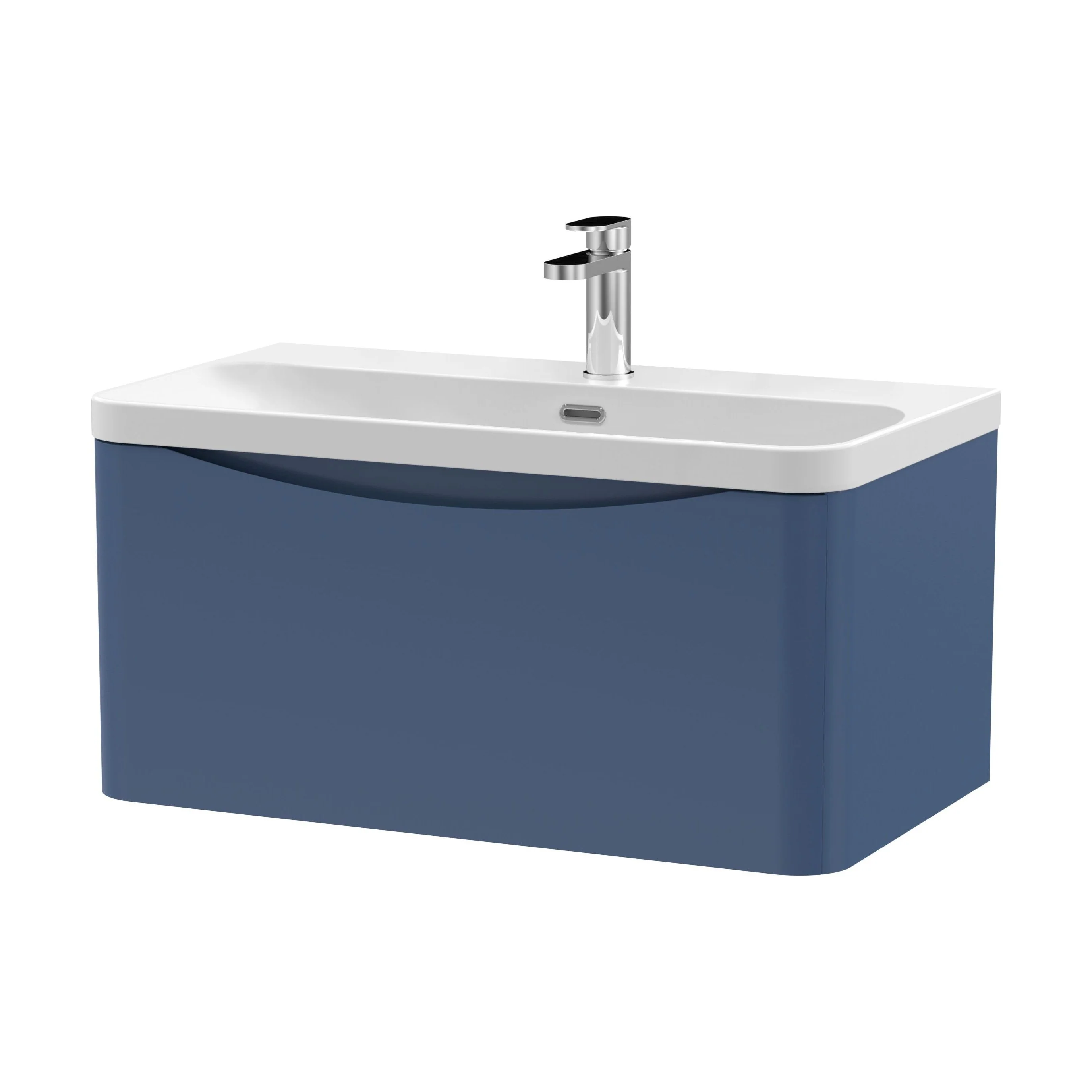 Dunwood Contemporary 1 Drawer Vanity Basin Unit, Choice of Size and Colour - Image 40