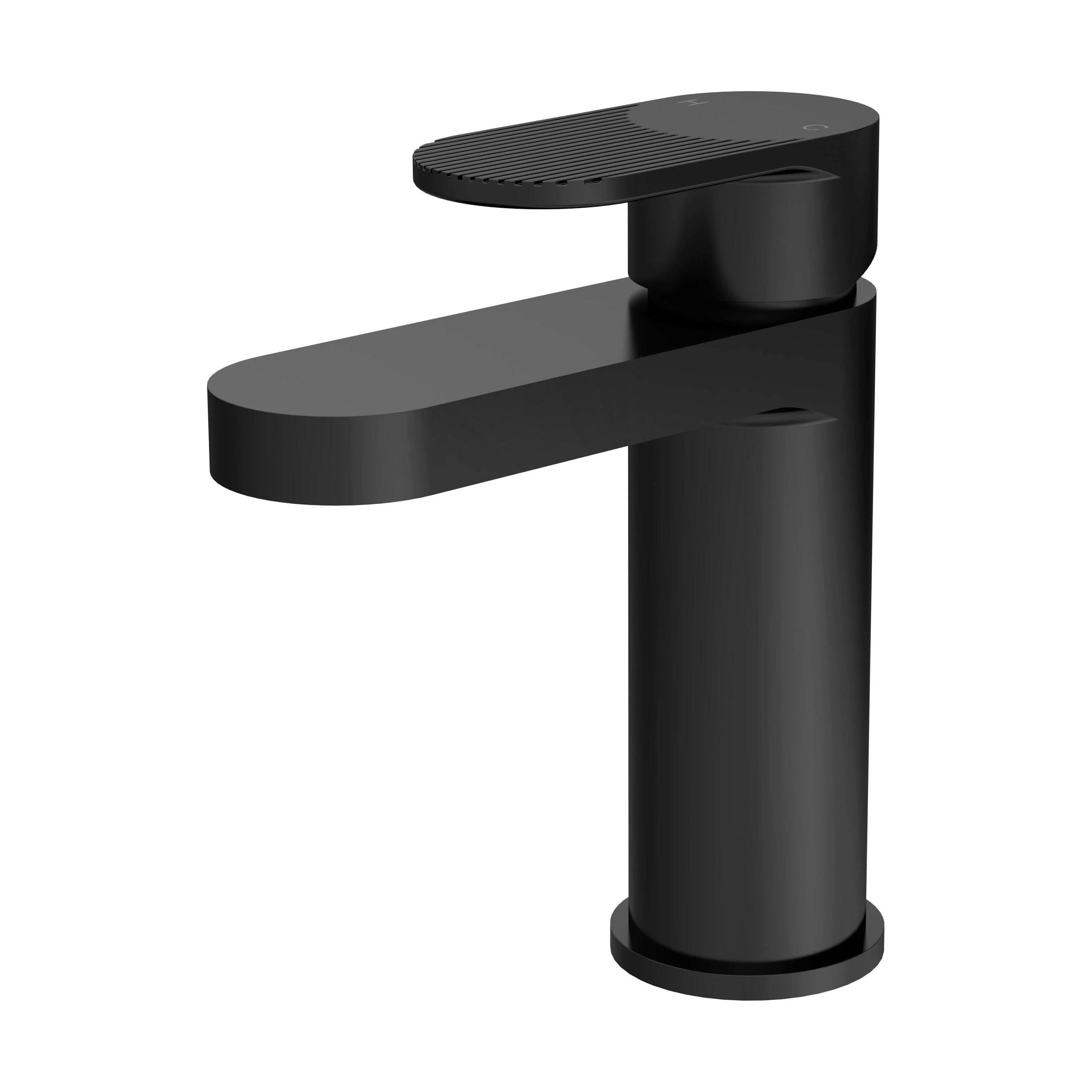 Fluted Mono Basin Mixer P/B Waste