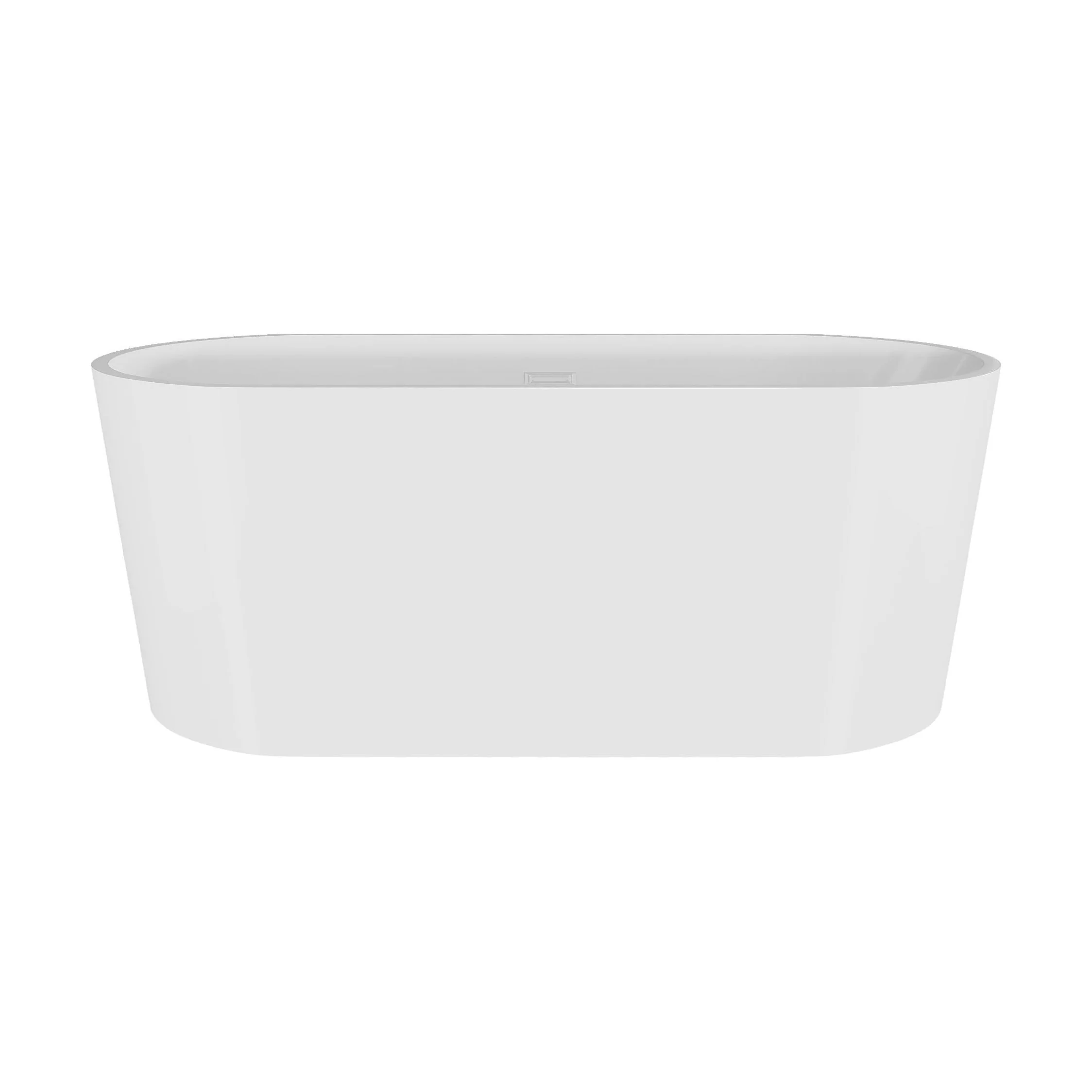Contemporary Oval Freestanding Double Ended Bath - Choice of Size - Image 11