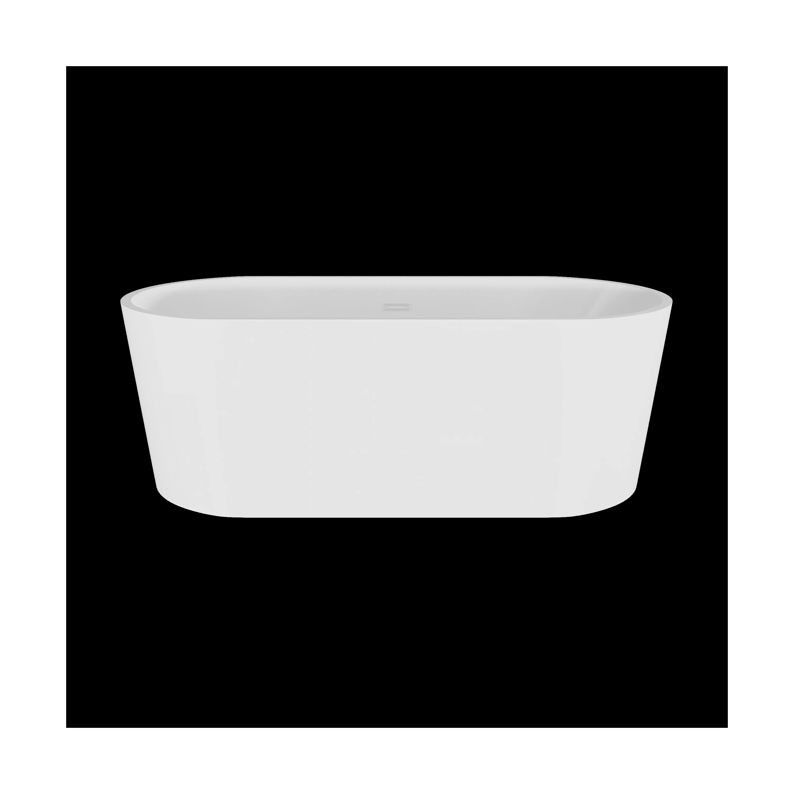 Contemporary Oval Freestanding Double Ended Bath - Choice of Size - Image 13