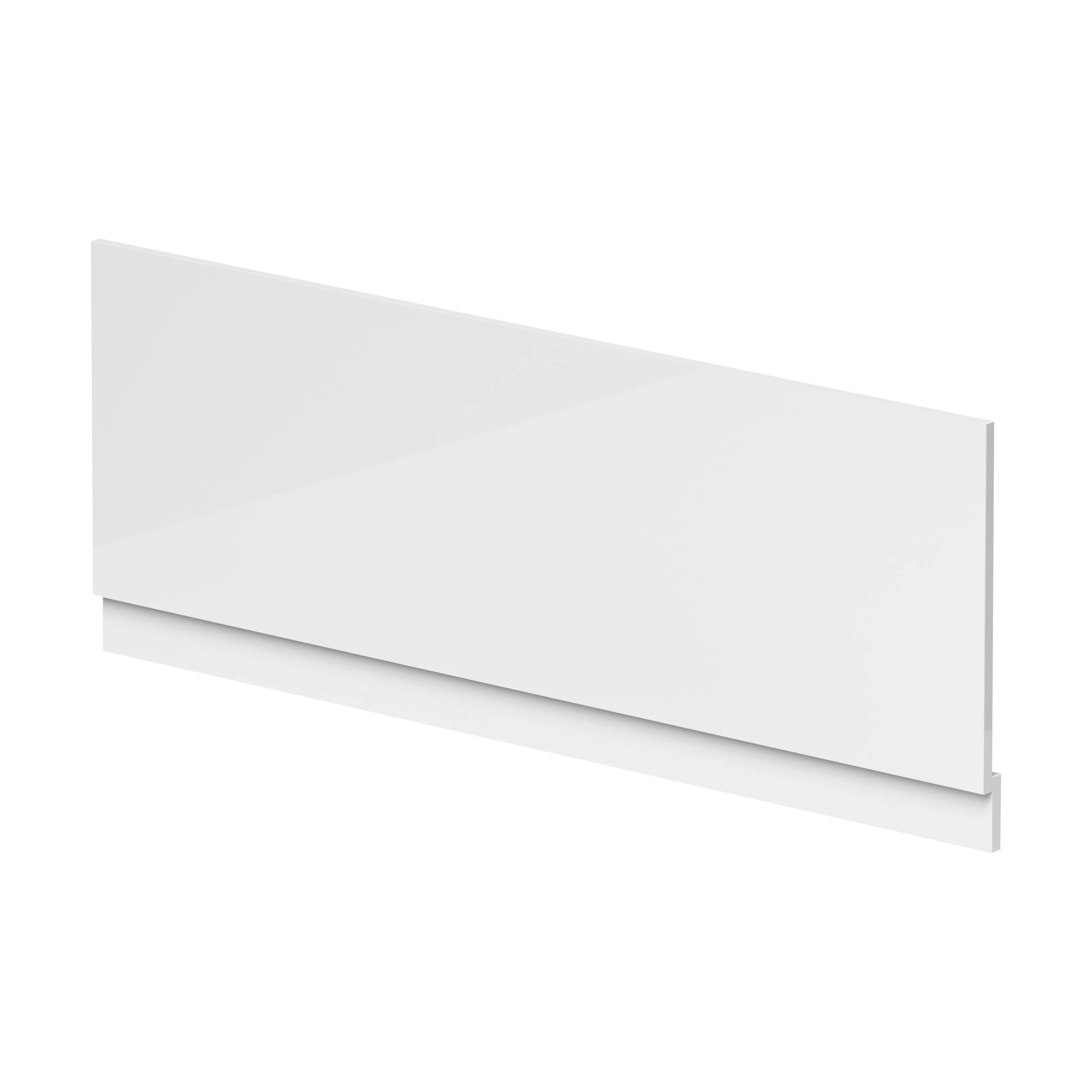 Gloss White MDF Bath Front Panel with Plinth - Choice of Size - Image 13