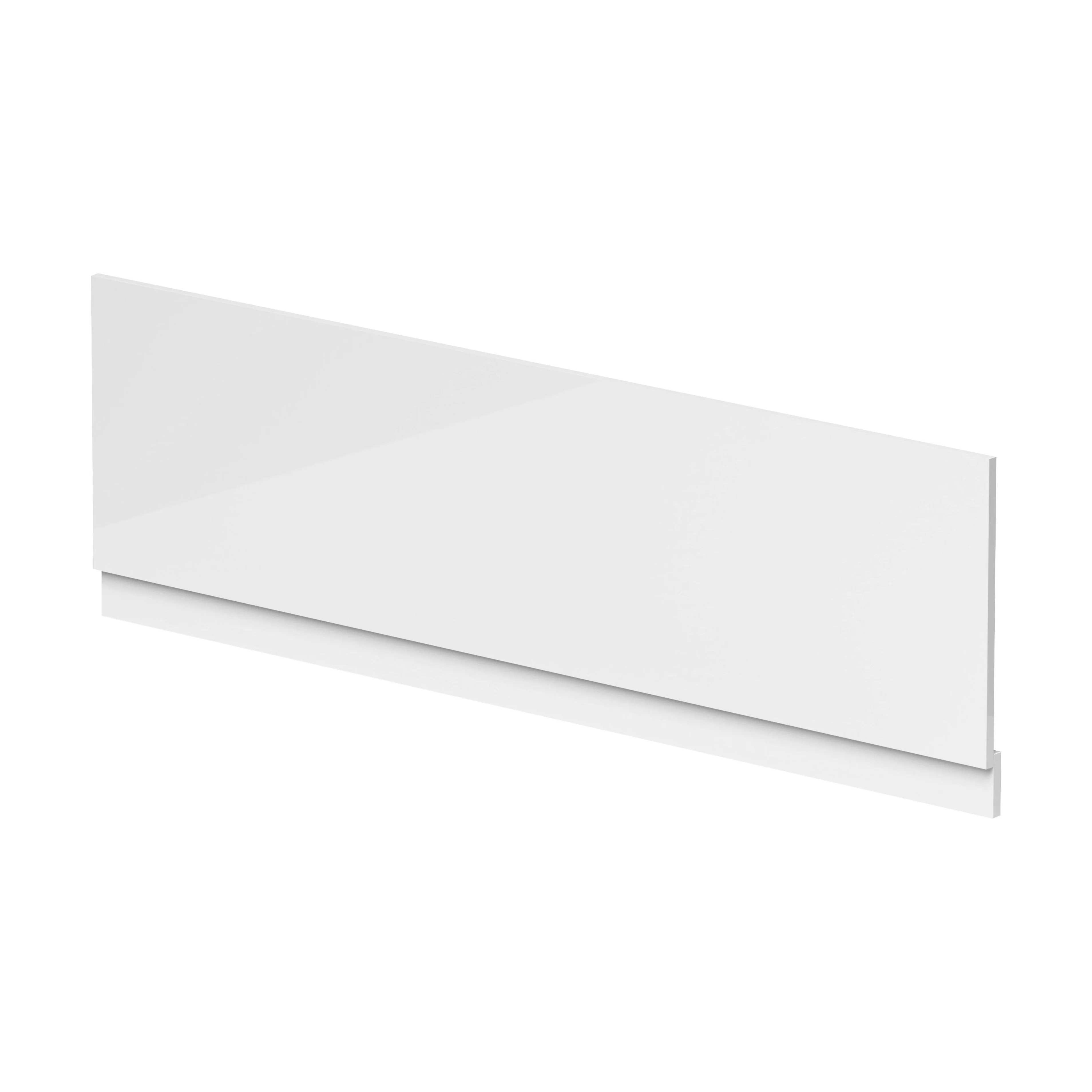 Gloss White MDF Bath Front Panel with Plinth - Choice of Size - Image 16