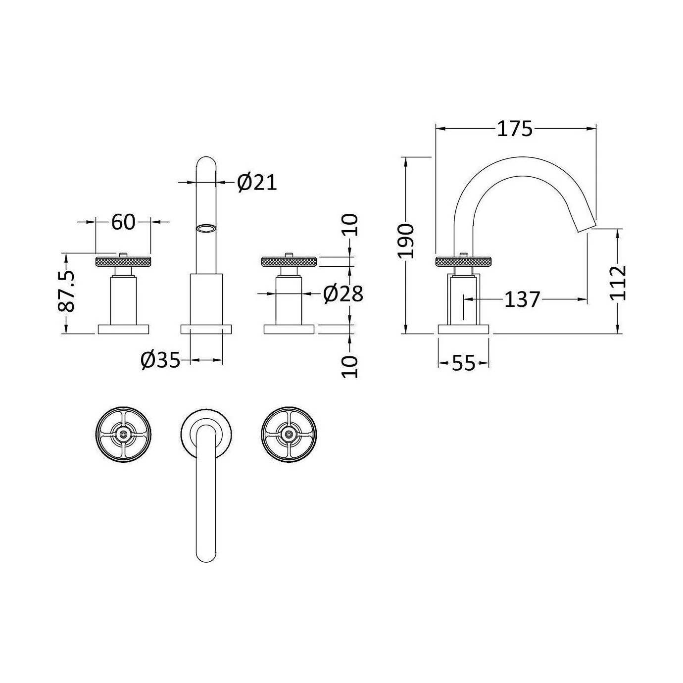 Industrial 3TH Basin Mixer Inc PUW - Image 2