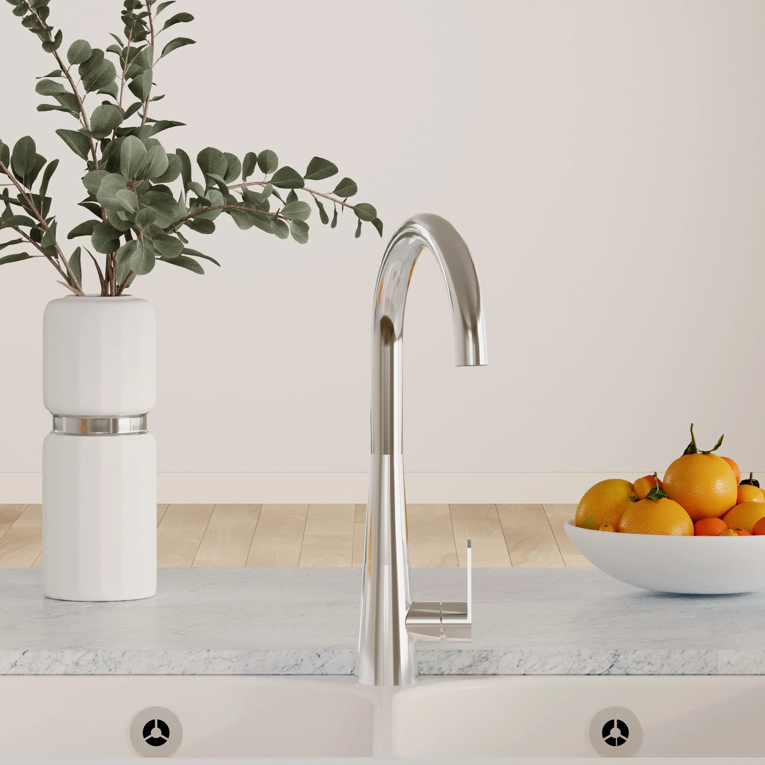Tatenhill Kitchen Mono Sink Mixer Tap - Single or Dual Lever, Choice of Colour - Image 10