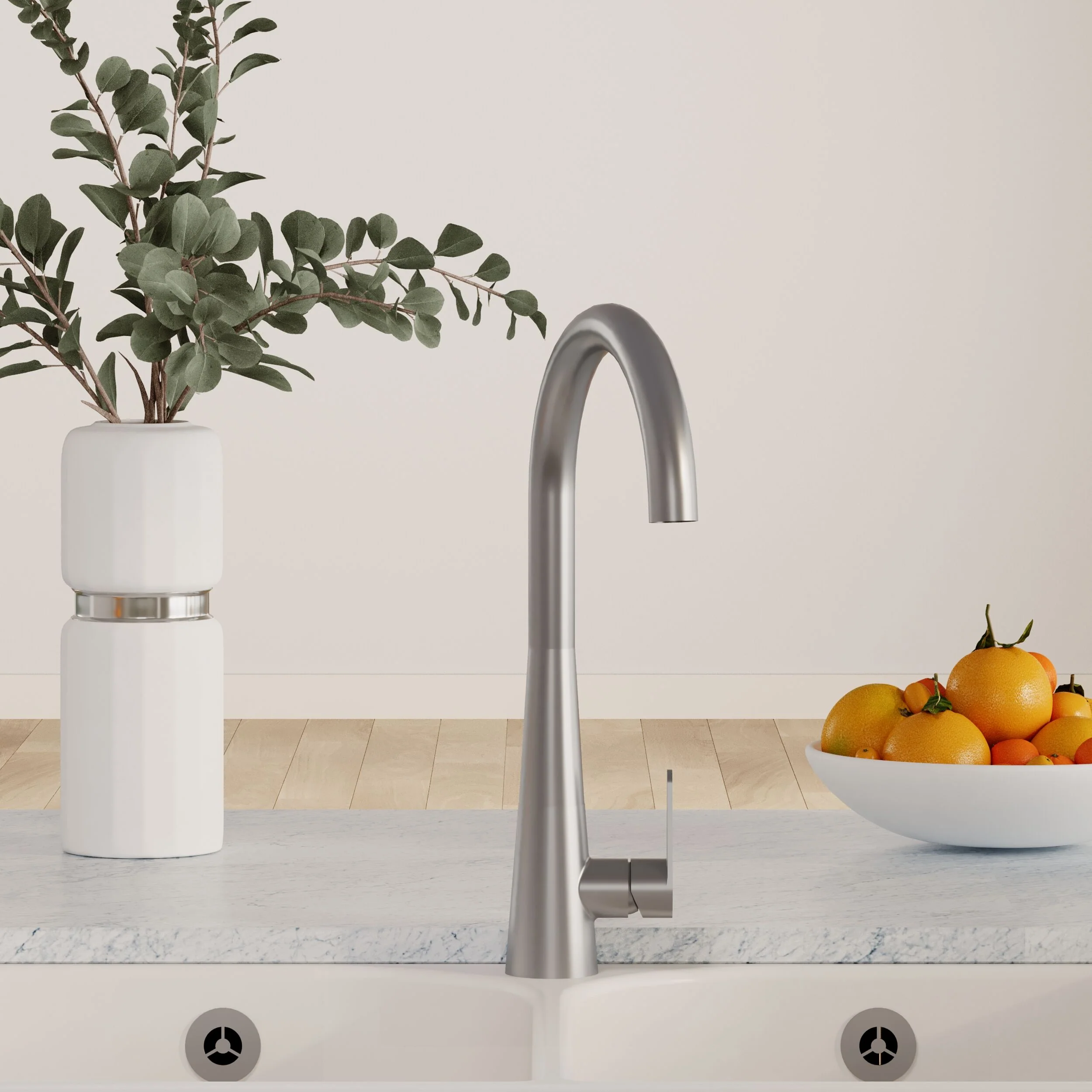 Tatenhill Kitchen Mono Sink Mixer Tap - Single or Dual Lever, Choice of Colour - Image 14
