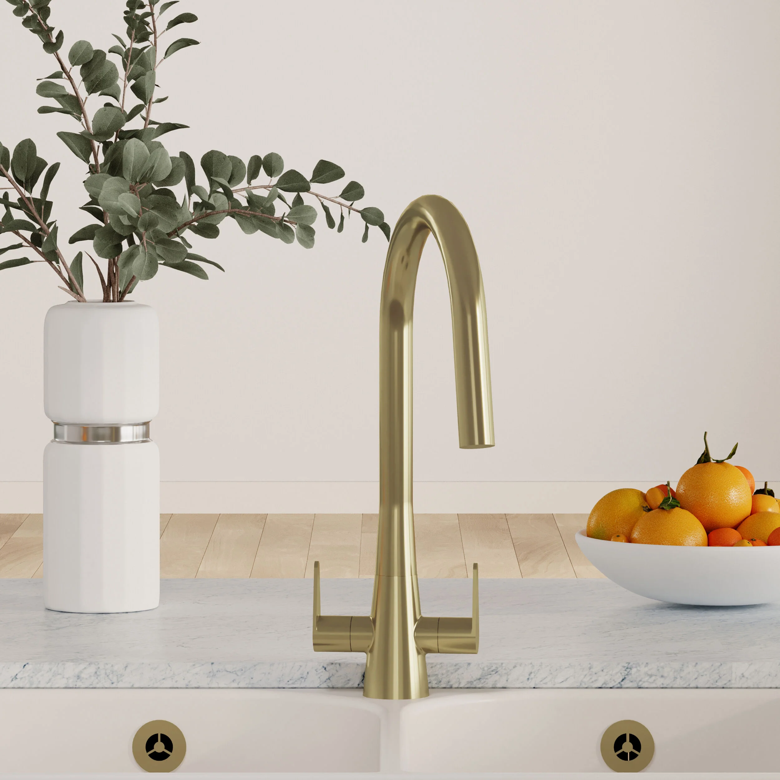 Tatenhill Kitchen Mono Sink Mixer Tap - Single or Dual Lever, Choice of Colour - Image 15