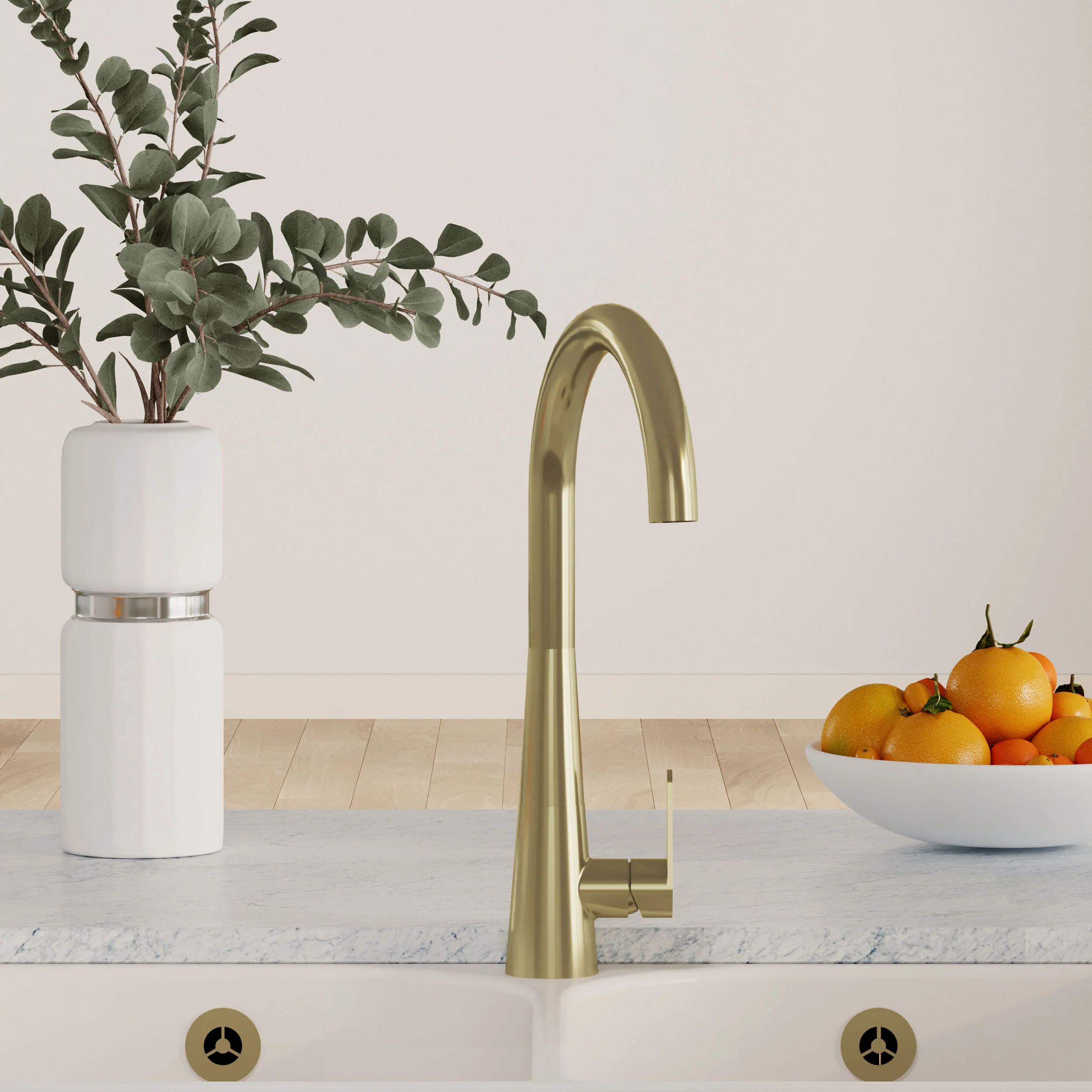 Tatenhill Kitchen Mono Sink Mixer Tap - Single or Dual Lever, Choice of Colour - Image 16