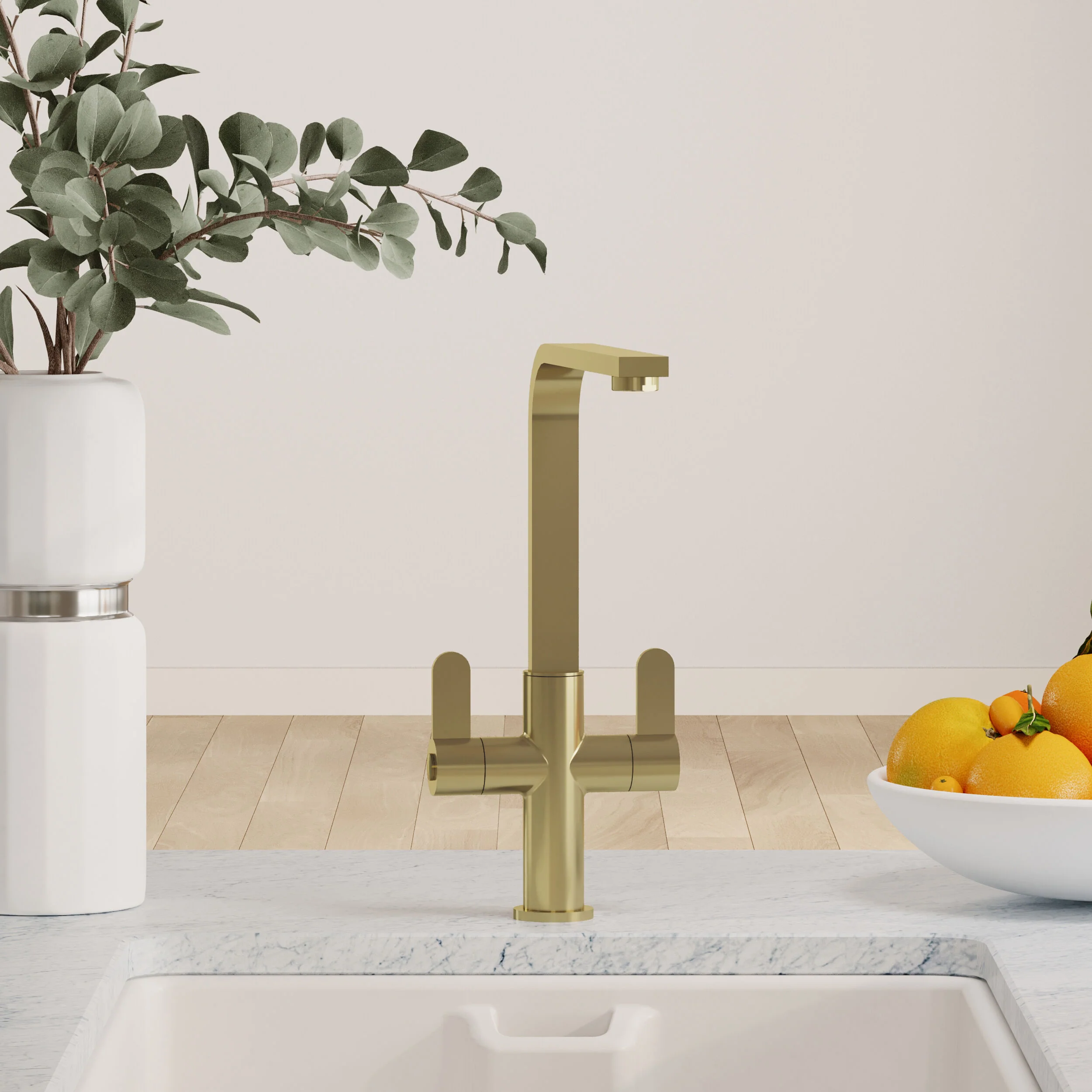 Ipstones Kitchen Mono Mixer Tap - Single or Dual Lever, Choice of Colour - Image 15