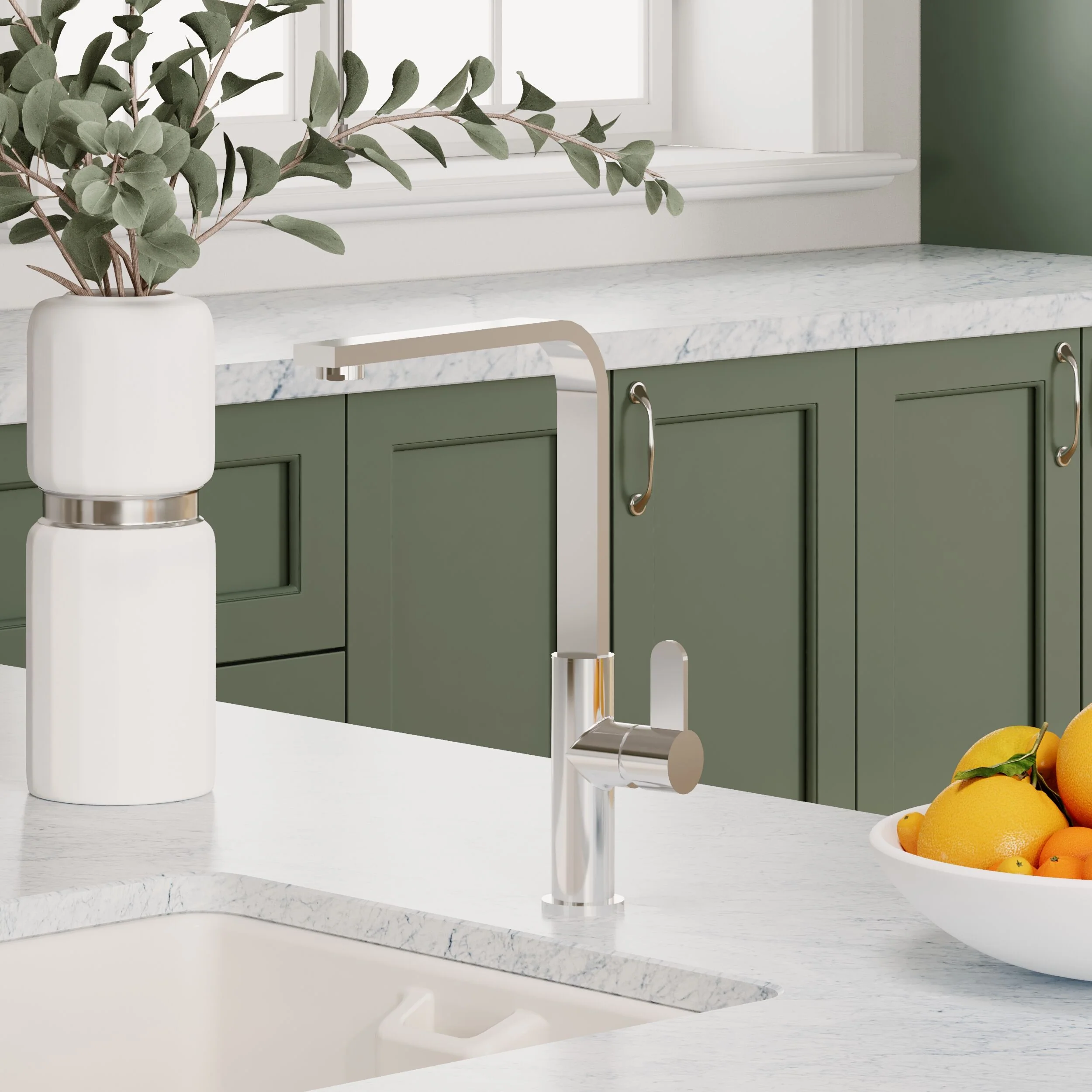 Ipstones Kitchen Mono Mixer Tap - Single or Dual Lever, Choice of Colour - Image 18