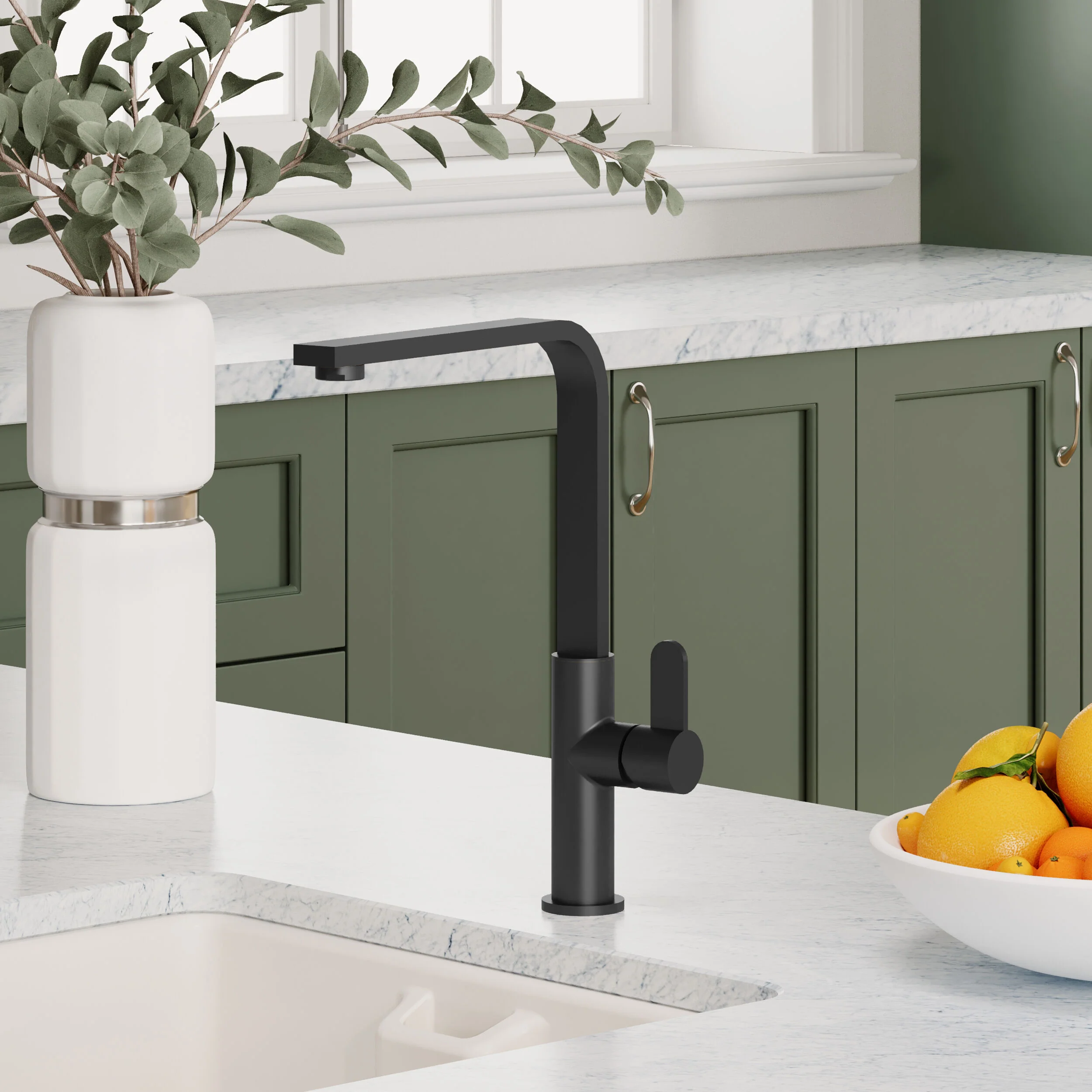 Ipstones Kitchen Mono Mixer Tap - Single or Dual Lever, Choice of Colour - Image 20
