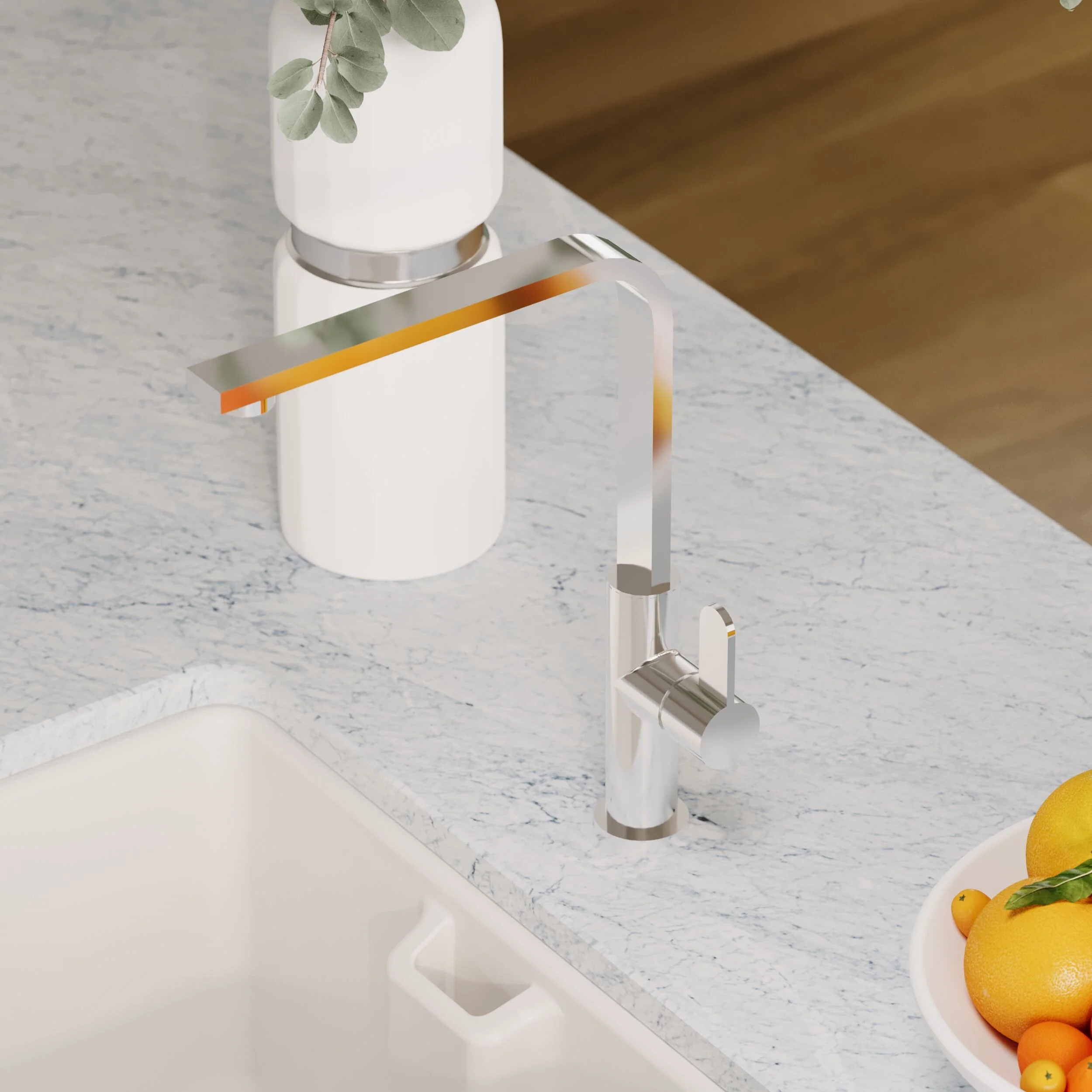 Ipstones Kitchen Mono Mixer Tap - Single or Dual Lever, Choice of Colour - Image 26
