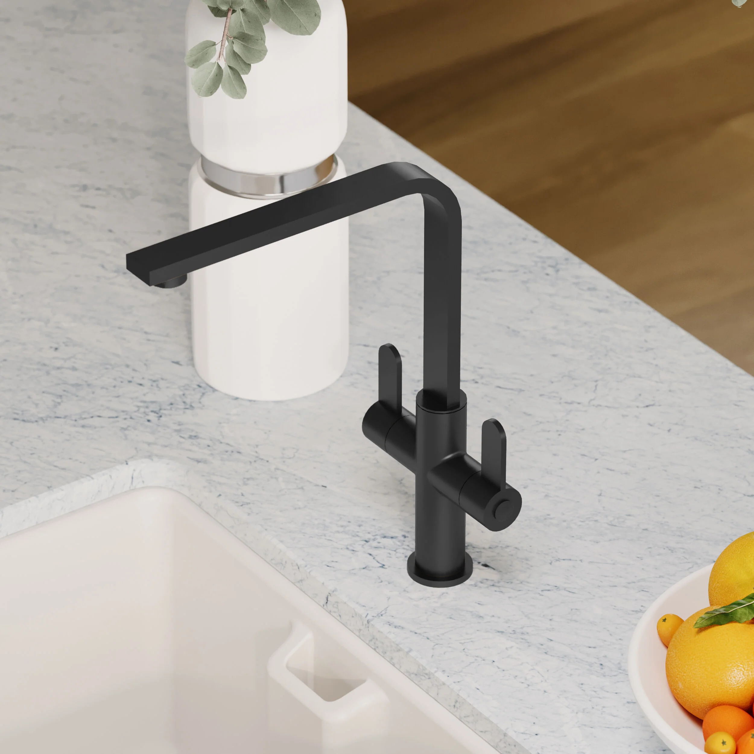 Ipstones Kitchen Mono Mixer Tap - Single or Dual Lever, Choice of Colour - Image 27