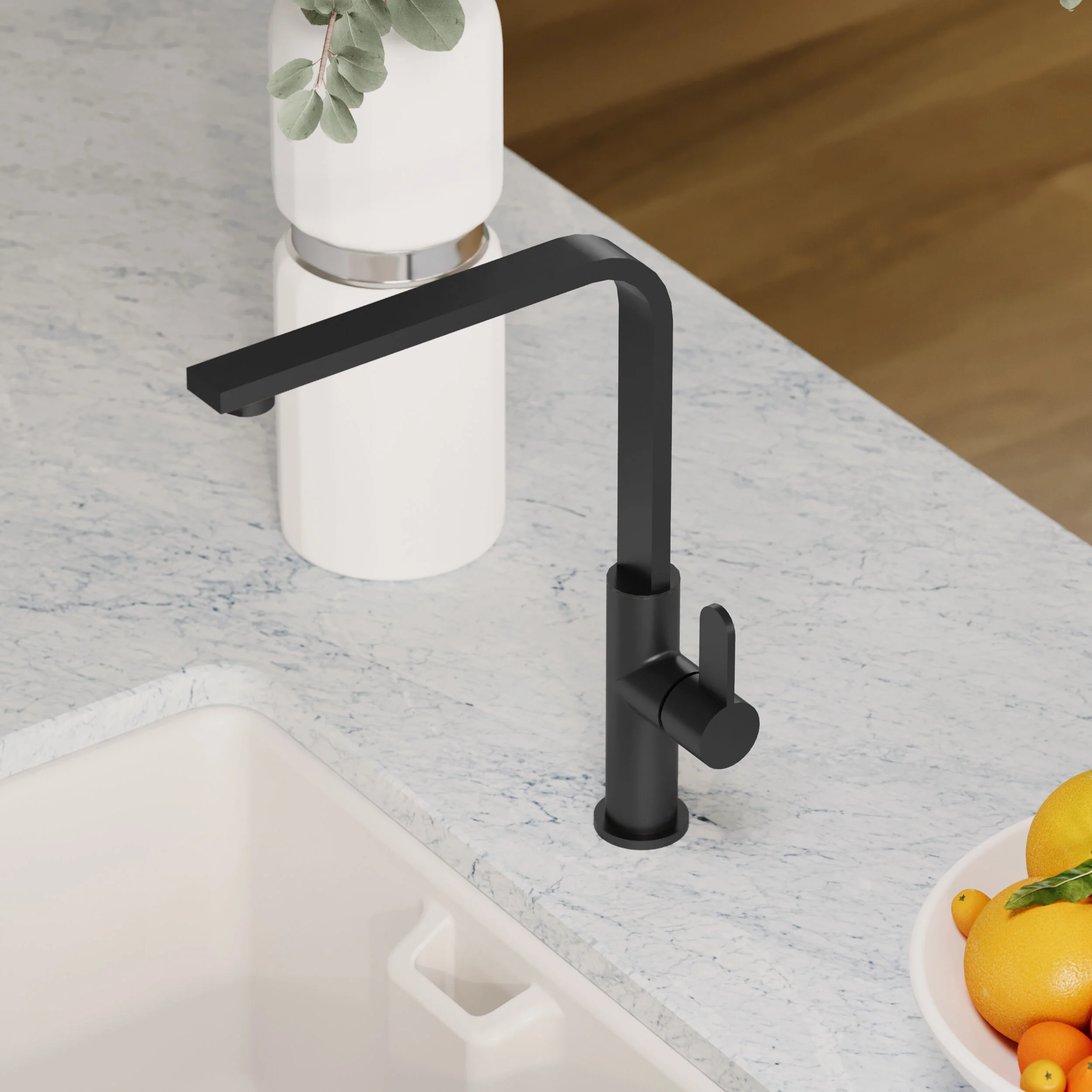 Ipstones Kitchen Mono Mixer Tap - Single or Dual Lever, Choice of Colour - Image 28