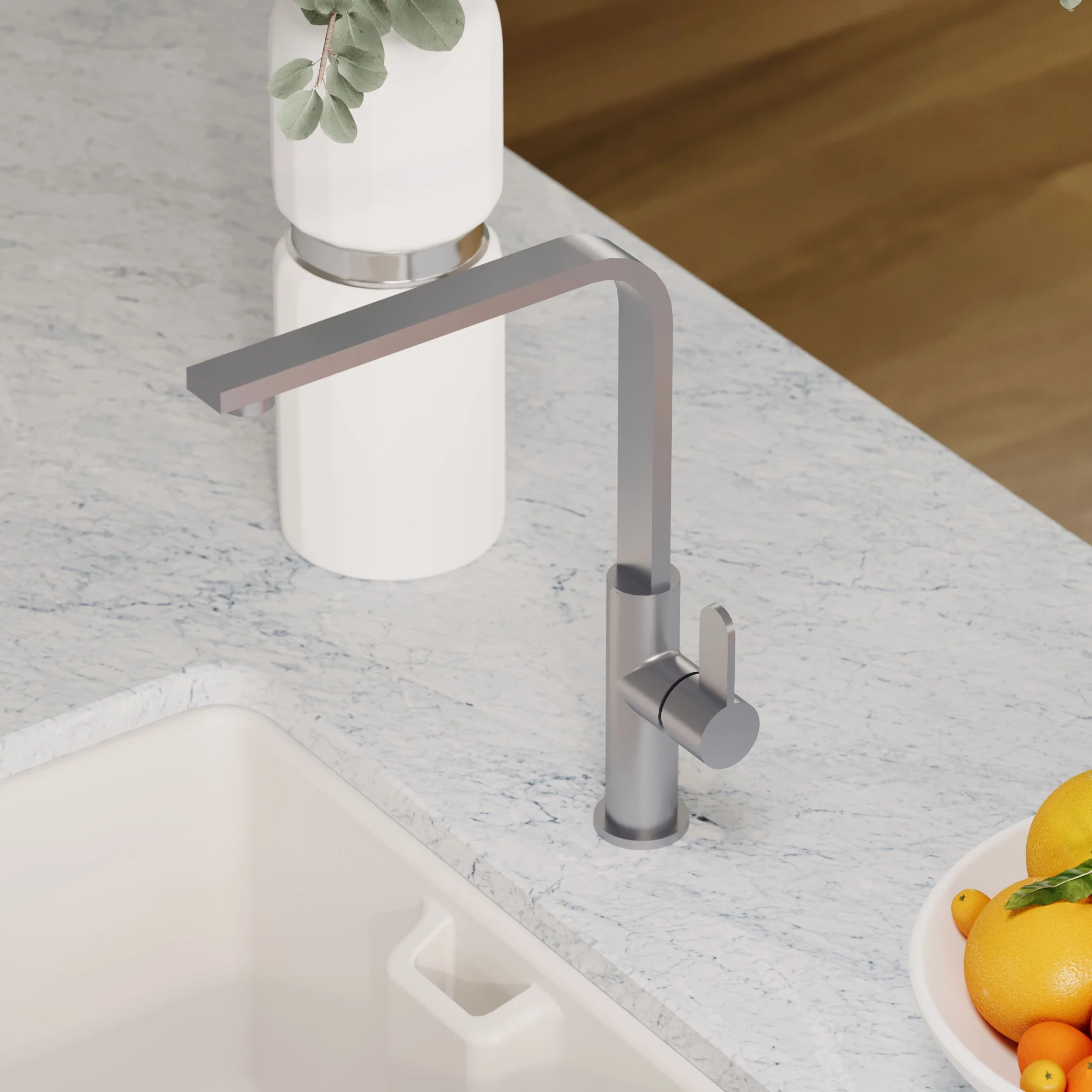 Ipstones Kitchen Mono Mixer Tap - Single or Dual Lever, Choice of Colour - Image 30