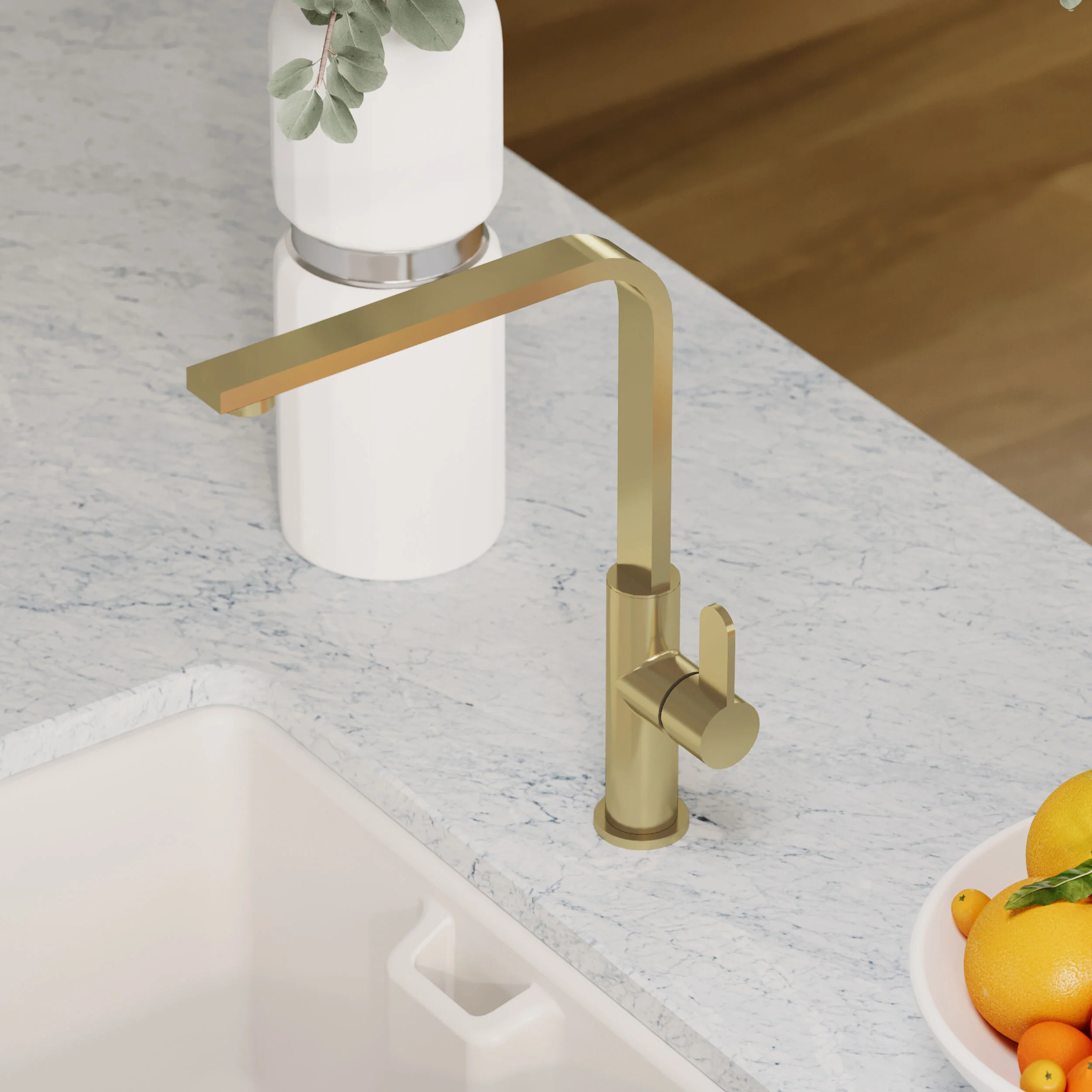 Ipstones Kitchen Mono Mixer Tap - Single or Dual Lever, Choice of Colour - Image 32