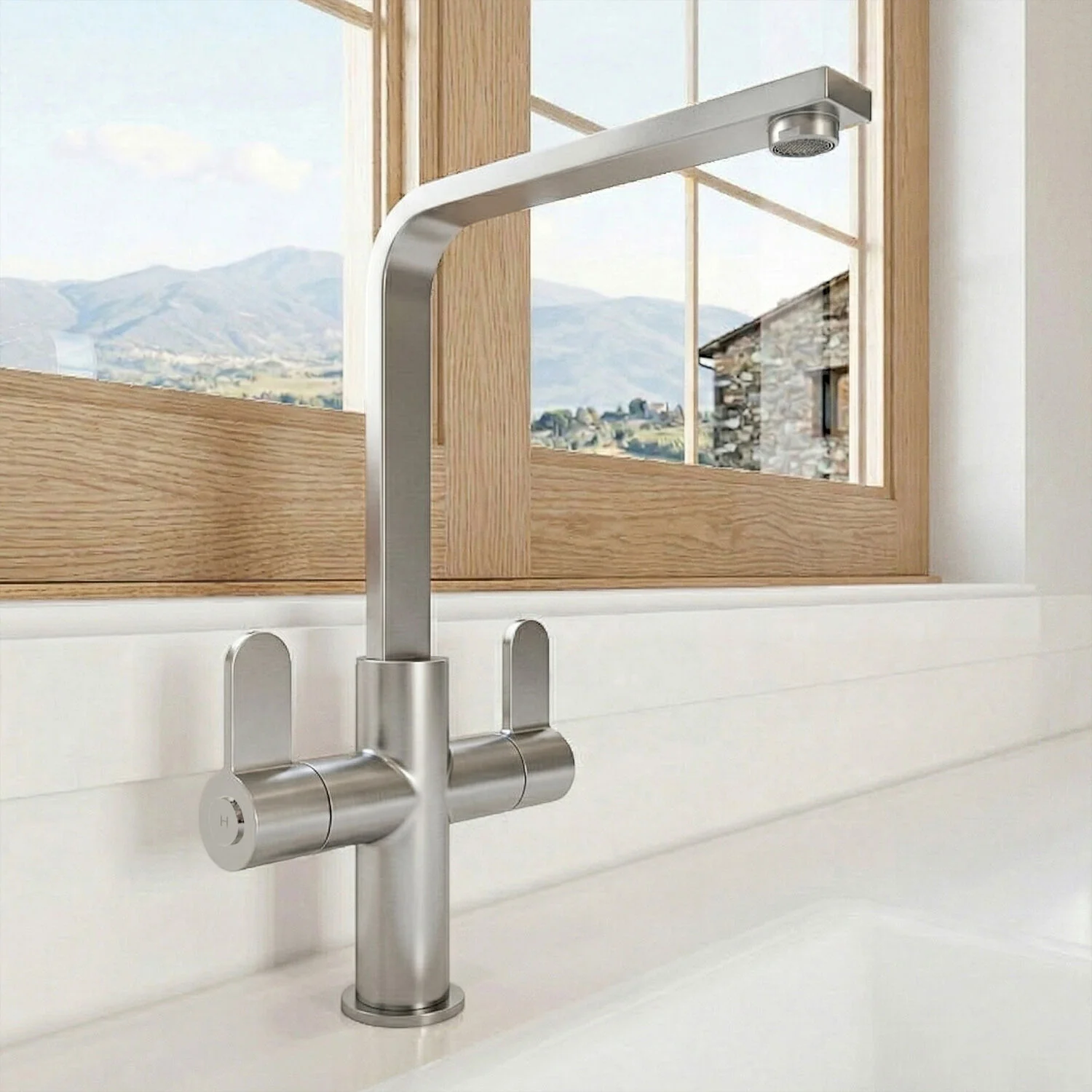 Ipstones Kitchen Mono Mixer Tap - Single or Dual Lever, Choice of Colour - Image 5