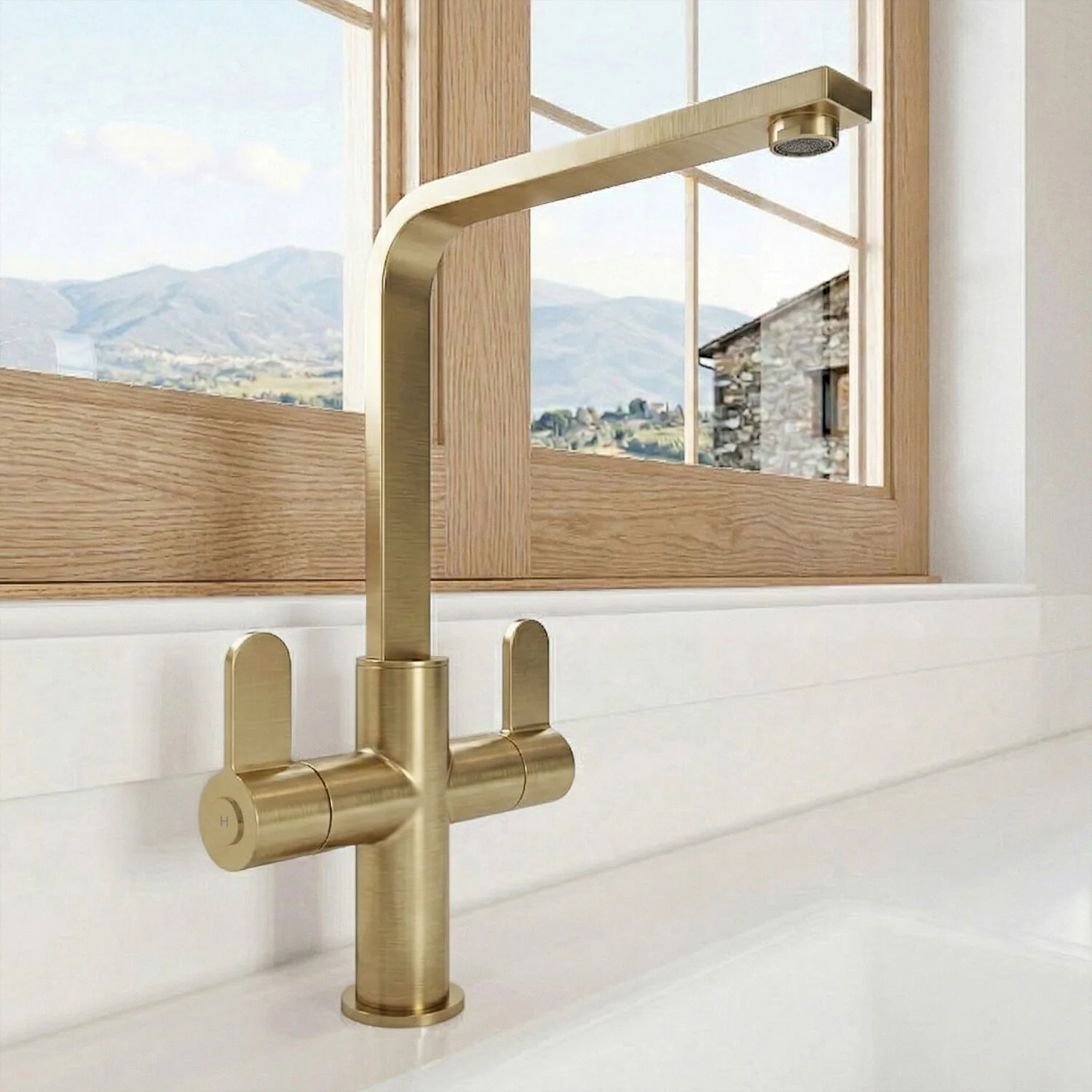 Ipstones Kitchen Mono Mixer Tap - Single or Dual Lever, Choice of Colour - Image 7