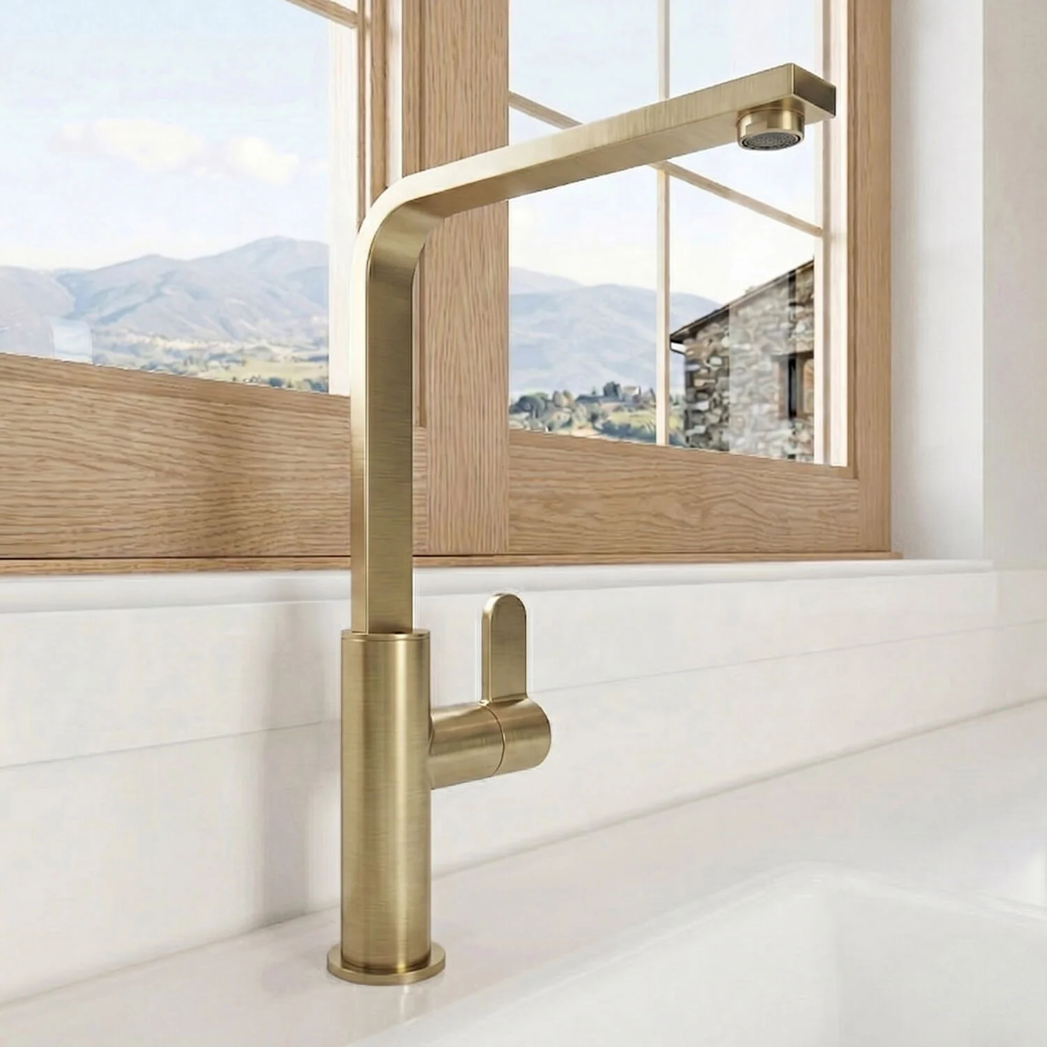 Ipstones Kitchen Mono Mixer Tap - Single or Dual Lever, Choice of Colour - Image 8