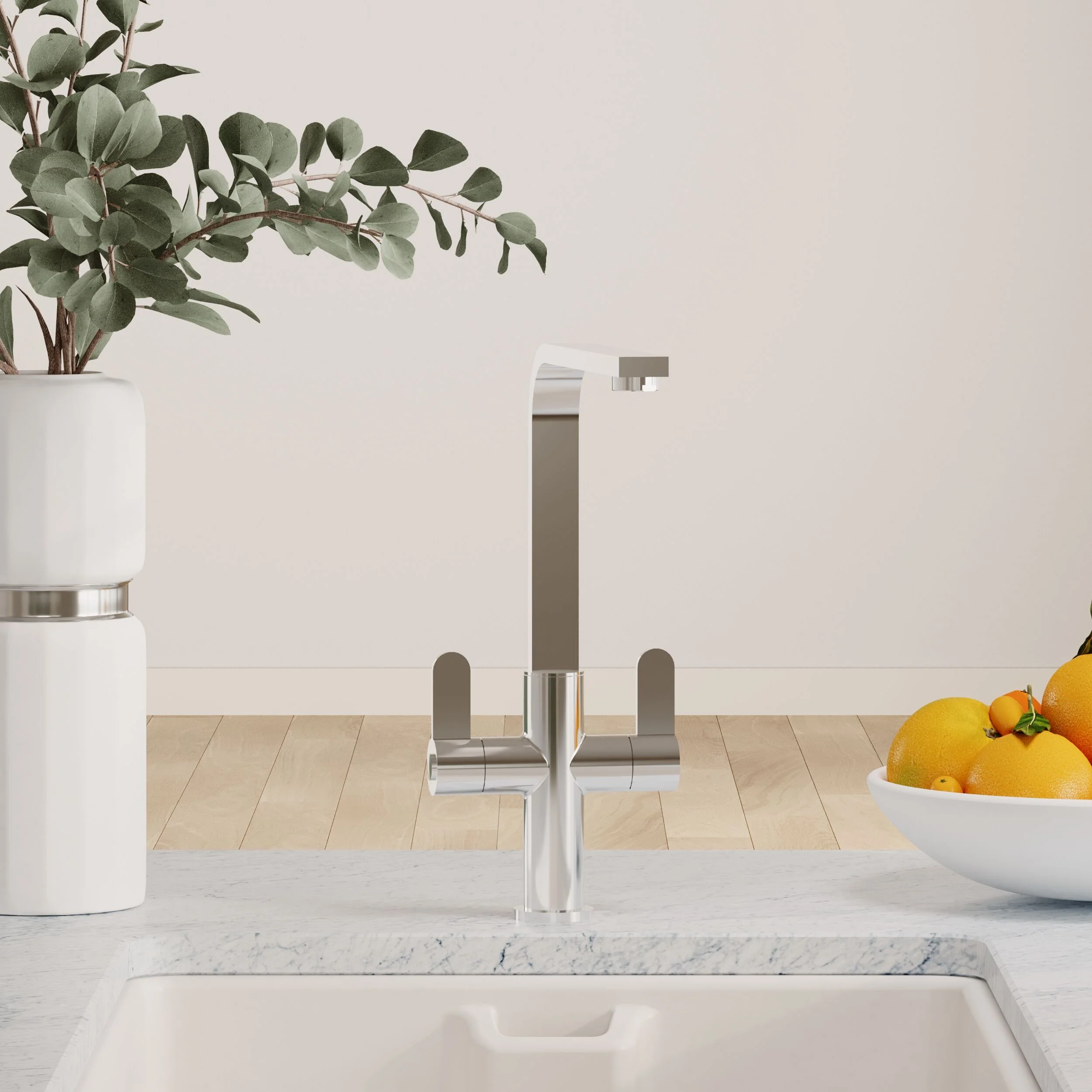 Ipstones Kitchen Mono Mixer Tap - Single or Dual Lever, Choice of Colour - Image 9