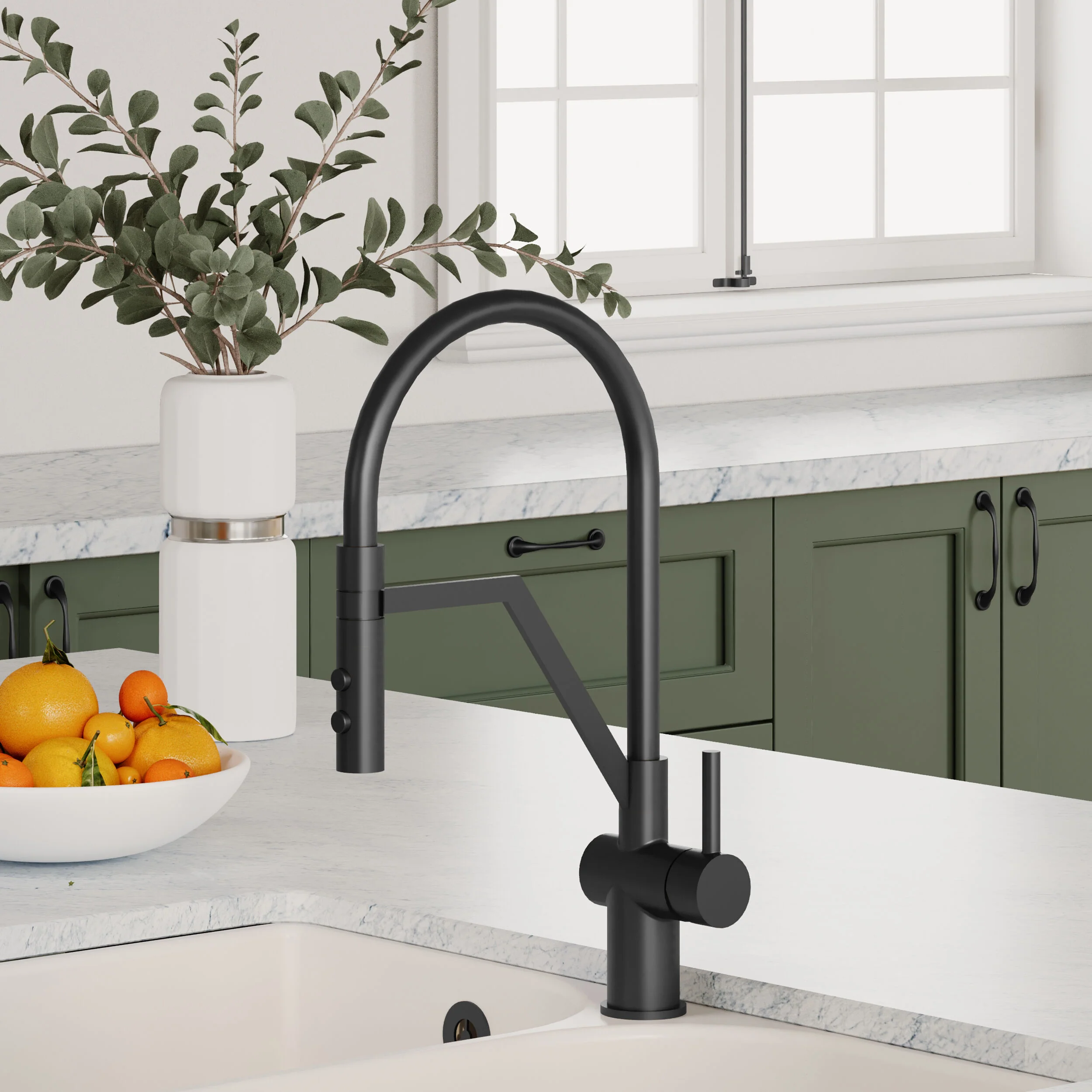 Haughton Kitchen Mono Mixer Tap - Single or Dual Lever, Choice of Colour - Image 20