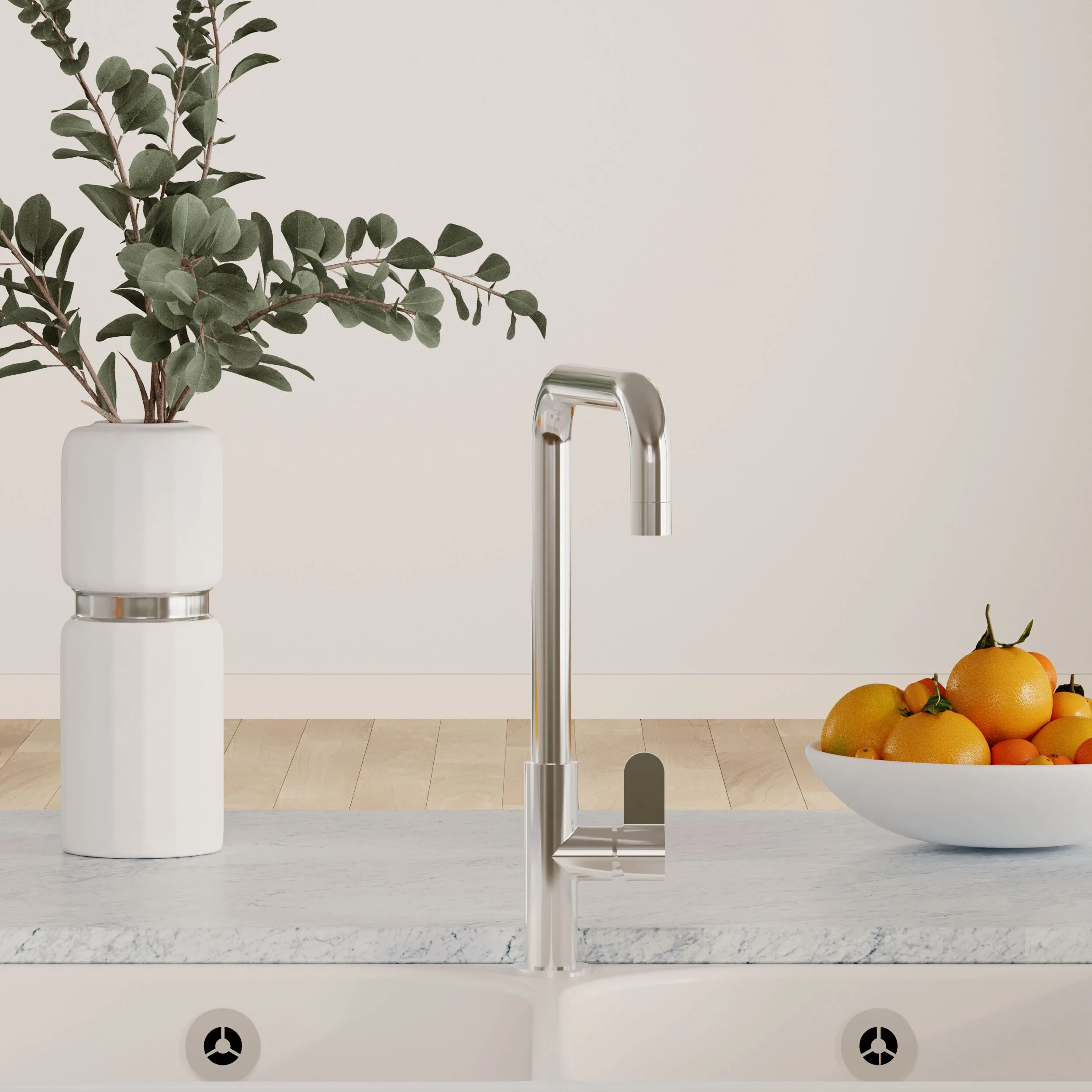 Warslow Kitchen Mono Mixer Tap - Single or Dual Lever, Choice of Colour - Image 10