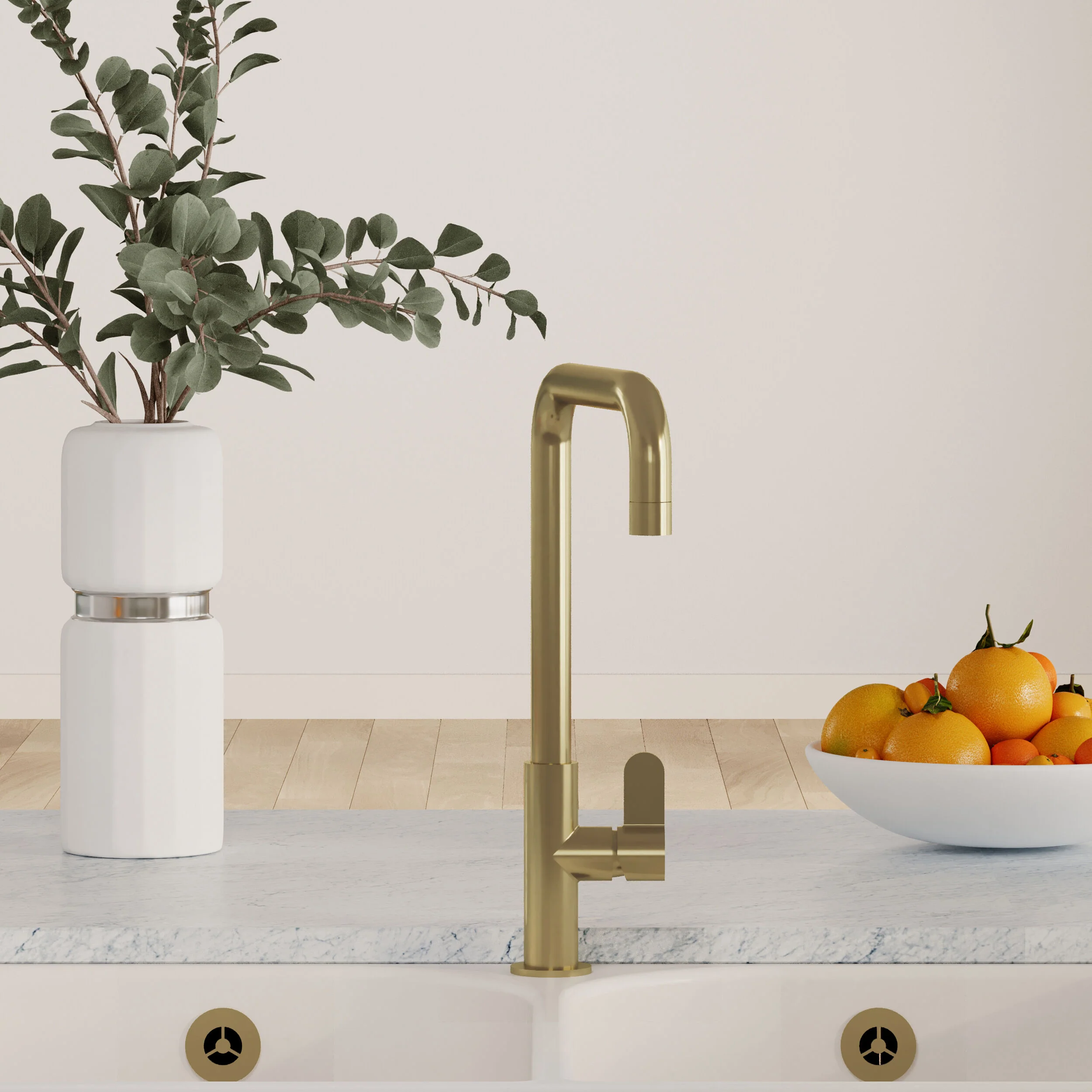 Warslow Kitchen Mono Mixer Tap - Single or Dual Lever, Choice of Colour - Image 16